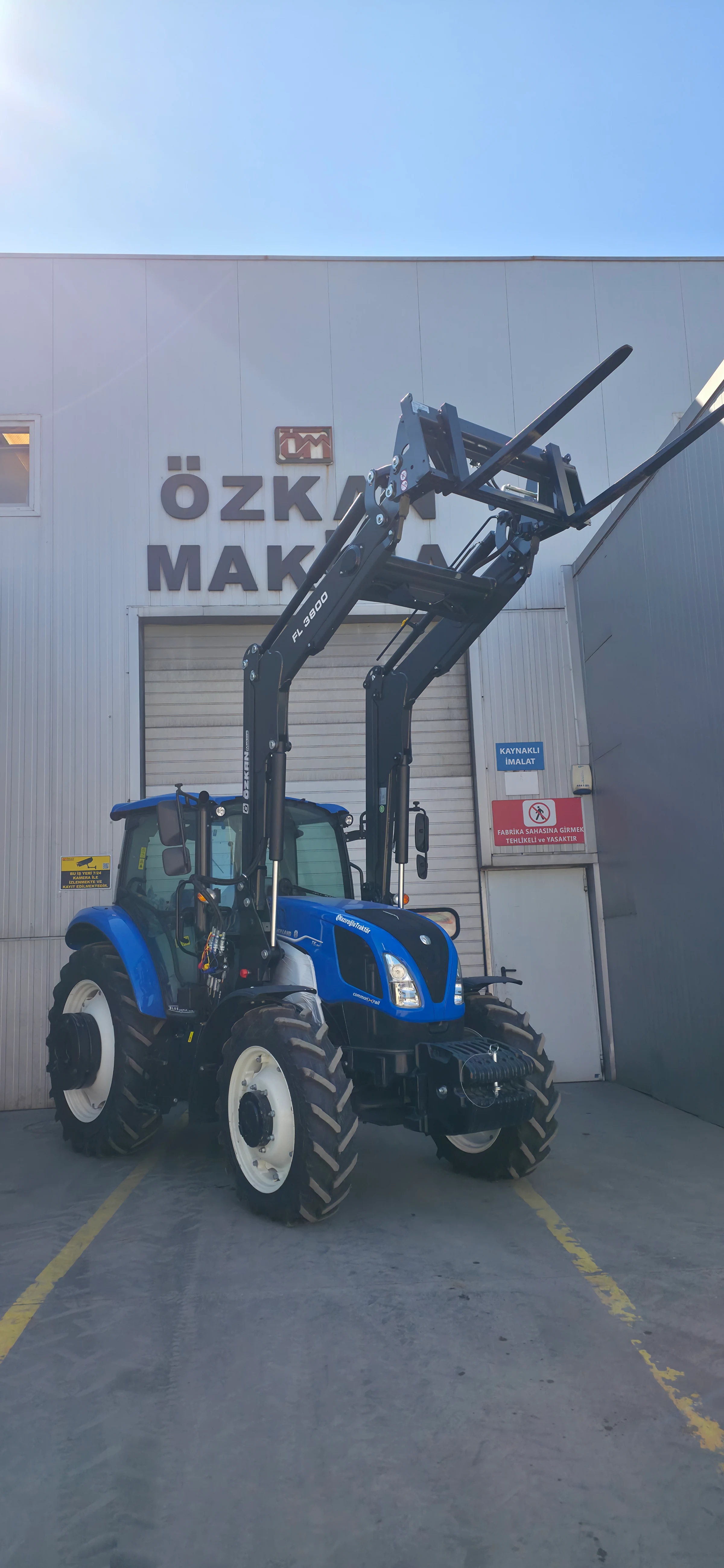 New Holland T5.90 Özkan Makina uygulama 15