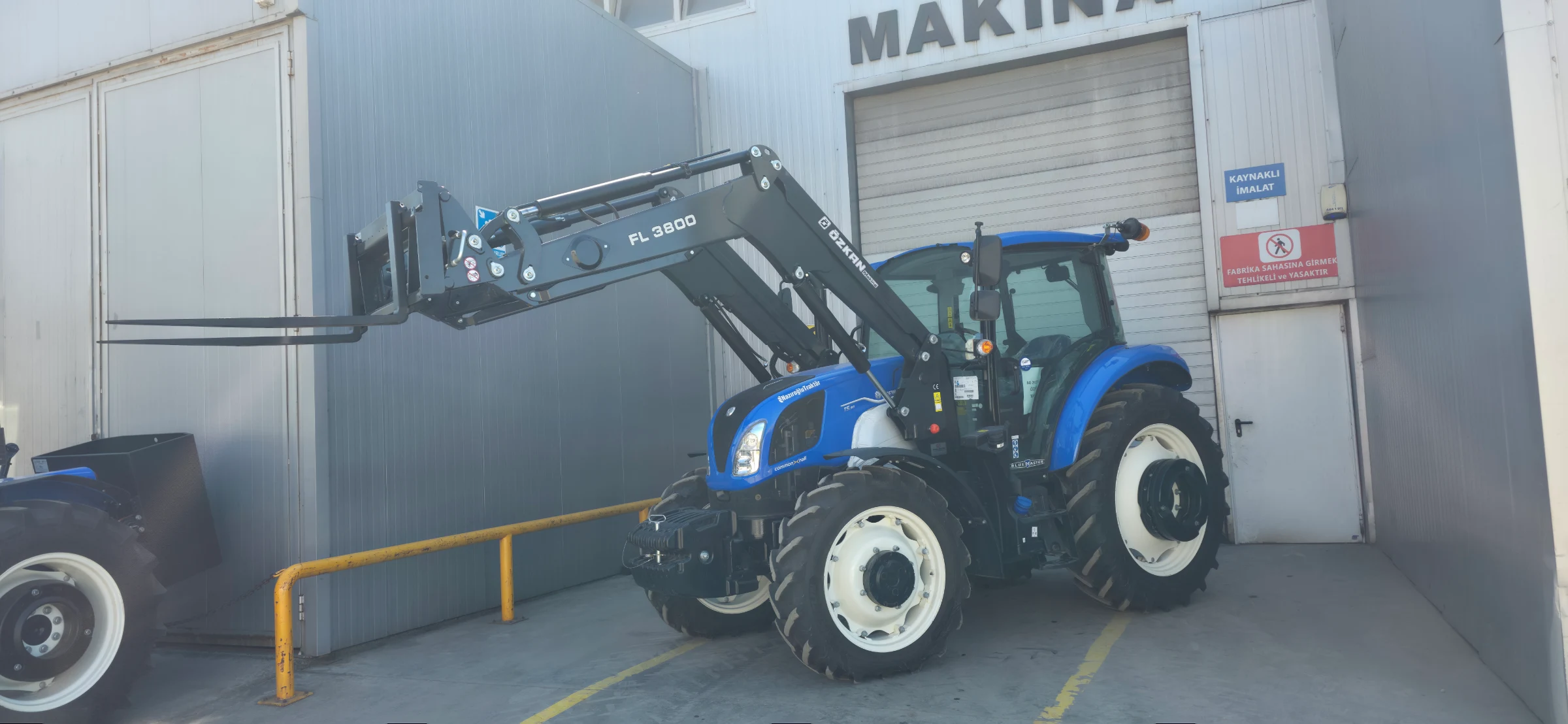 New Holland T5.90 Özkan Makina uygulama 16