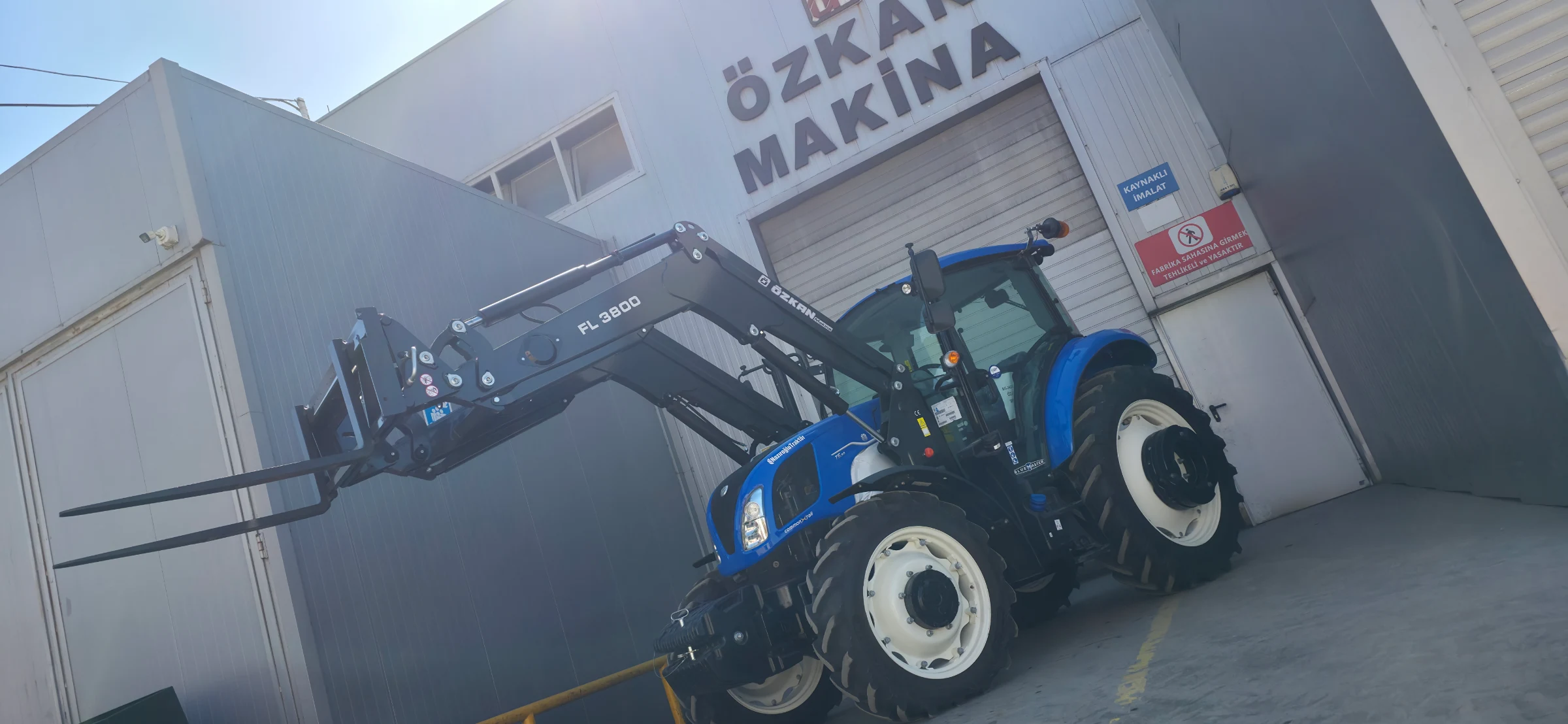 New Holland T5.90 Özkan Makina uygulama 17
