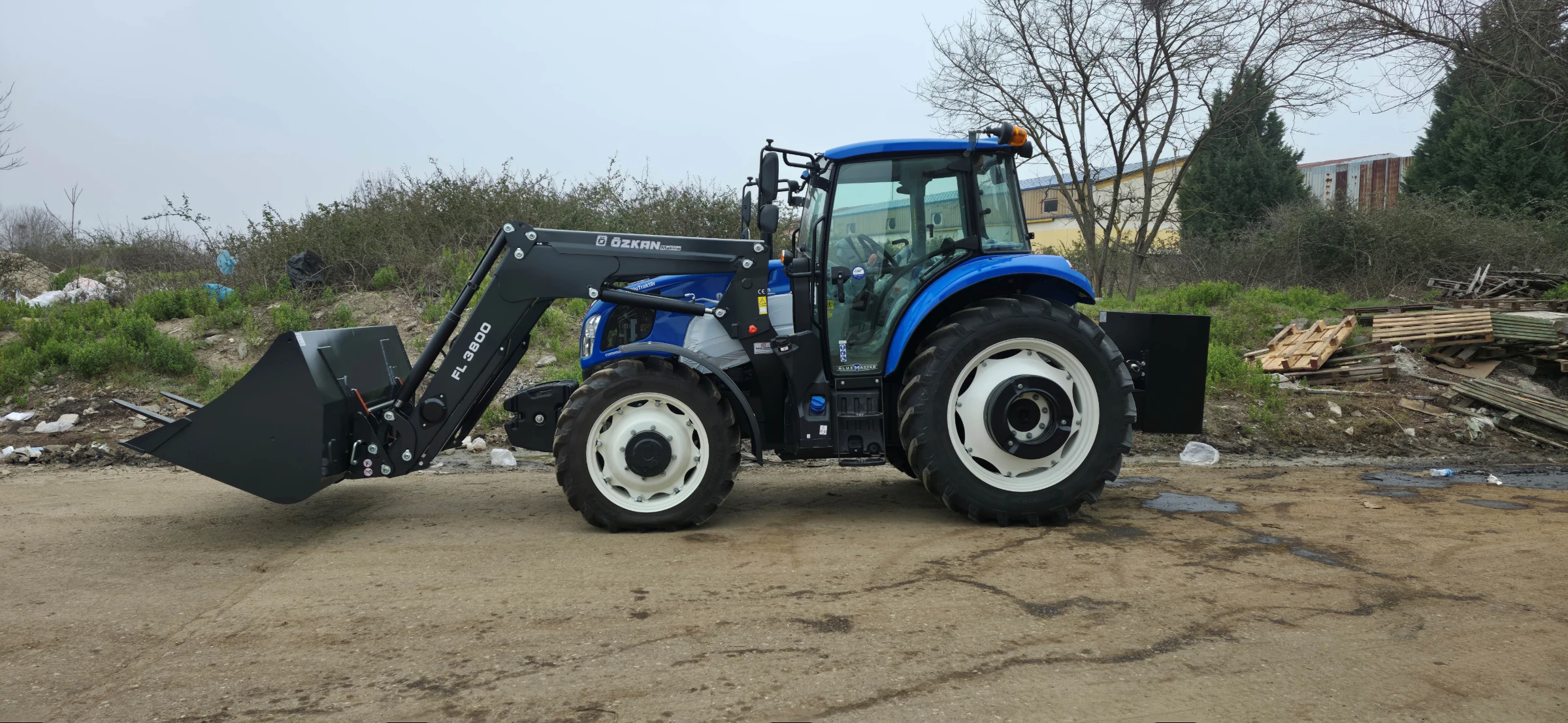 New Holland T5.90 Özkan Makina uygulama 1