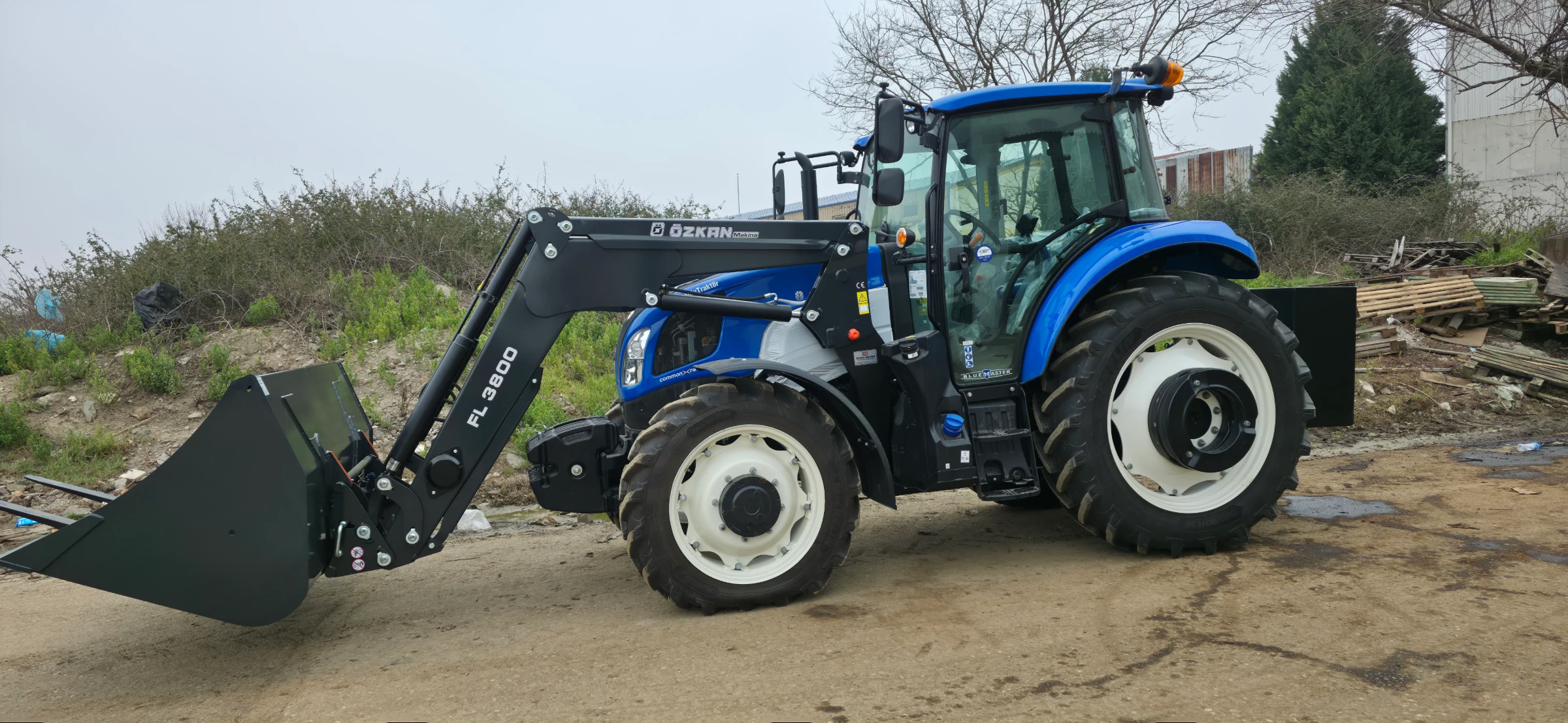 New Holland T5.90 Özkan Makina uygulama 2