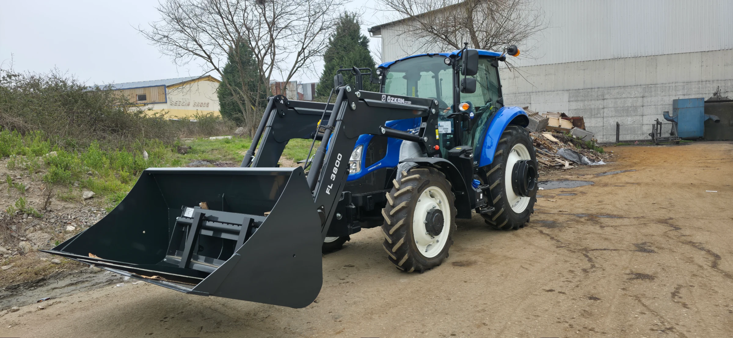 New Holland T5.90 Özkan Makina uygulama 3
