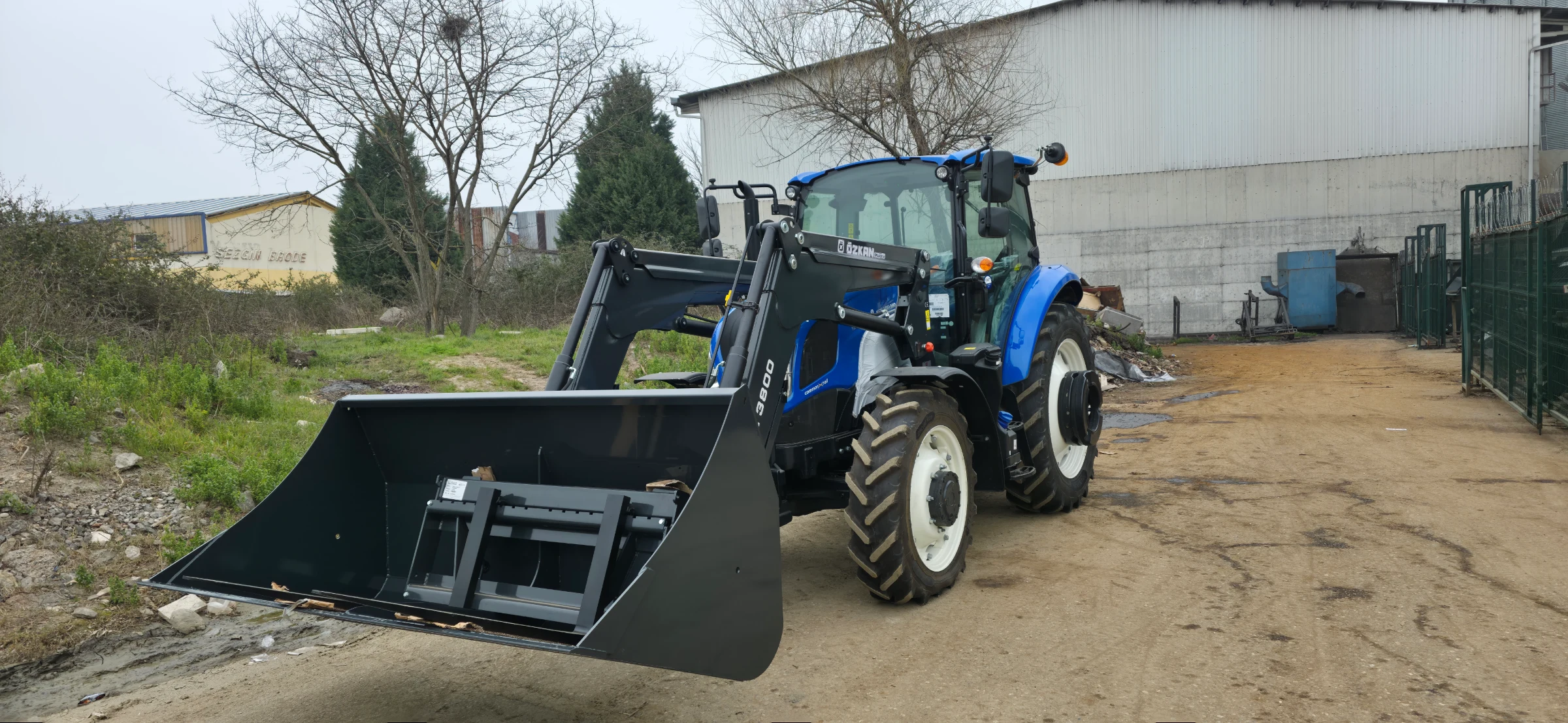 New Holland T5.90 Özkan Makina uygulama 5