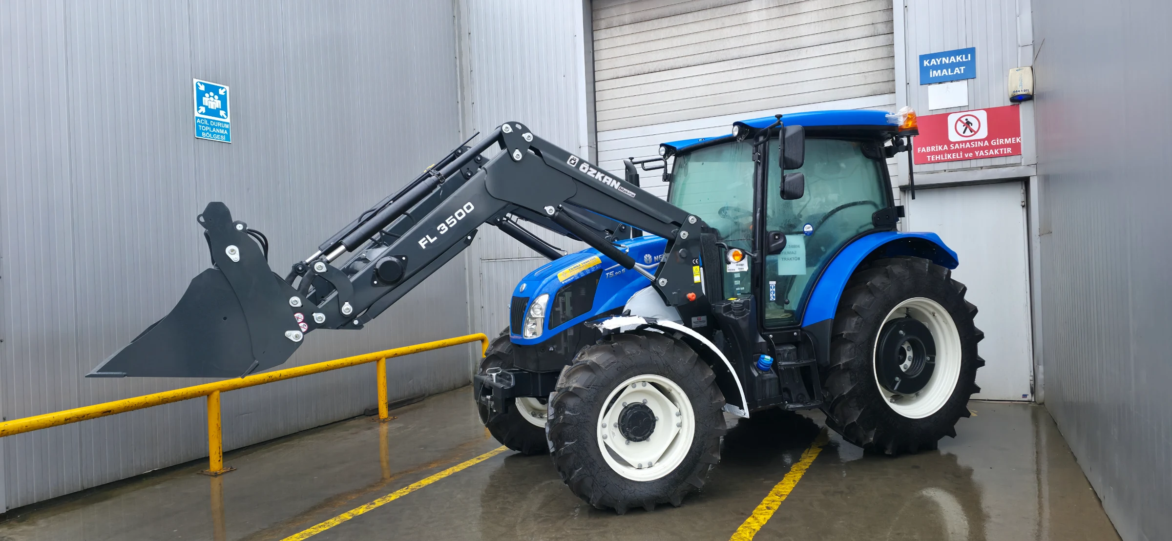 New Holland T5.90S Özkan Makina uygulama 10