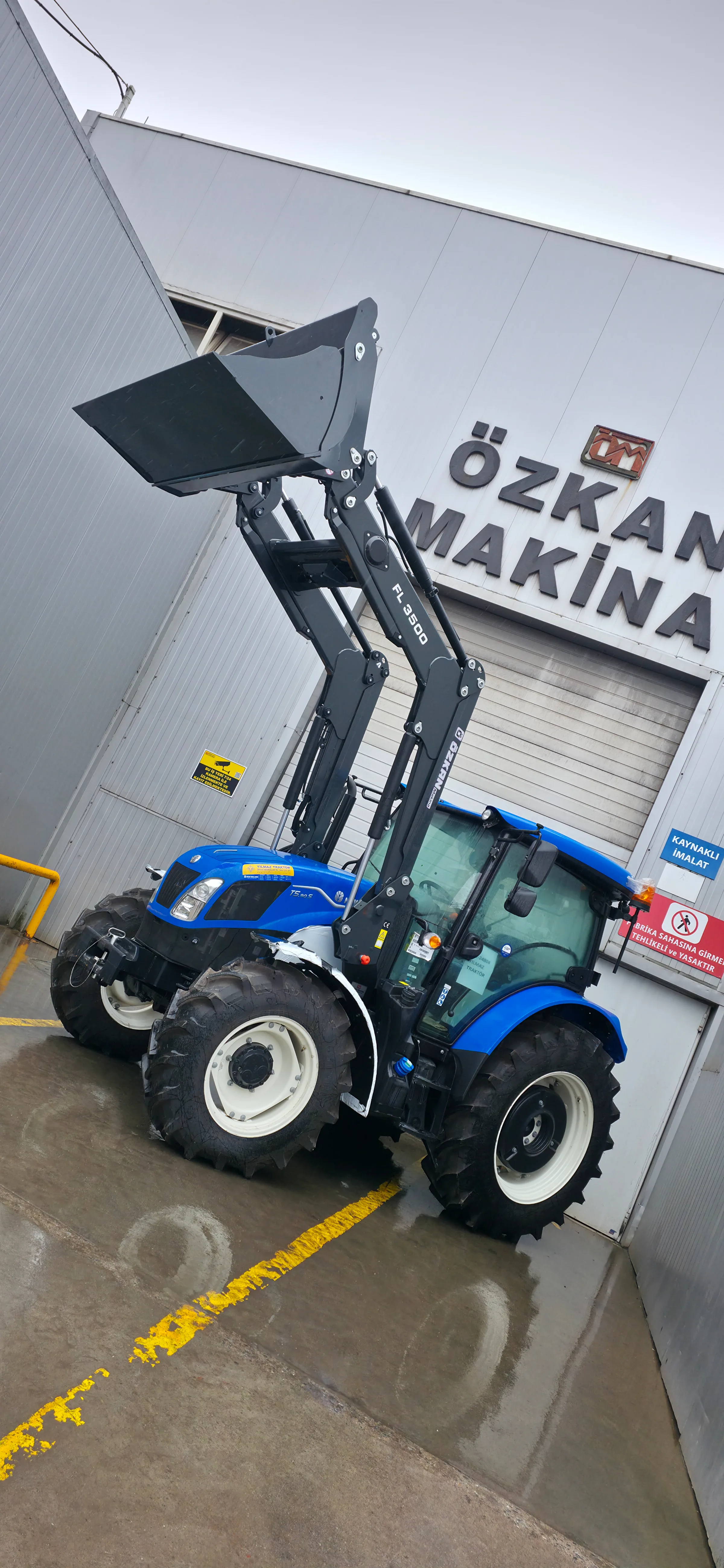 New Holland T5.90S Özkan Makina uygulama 11