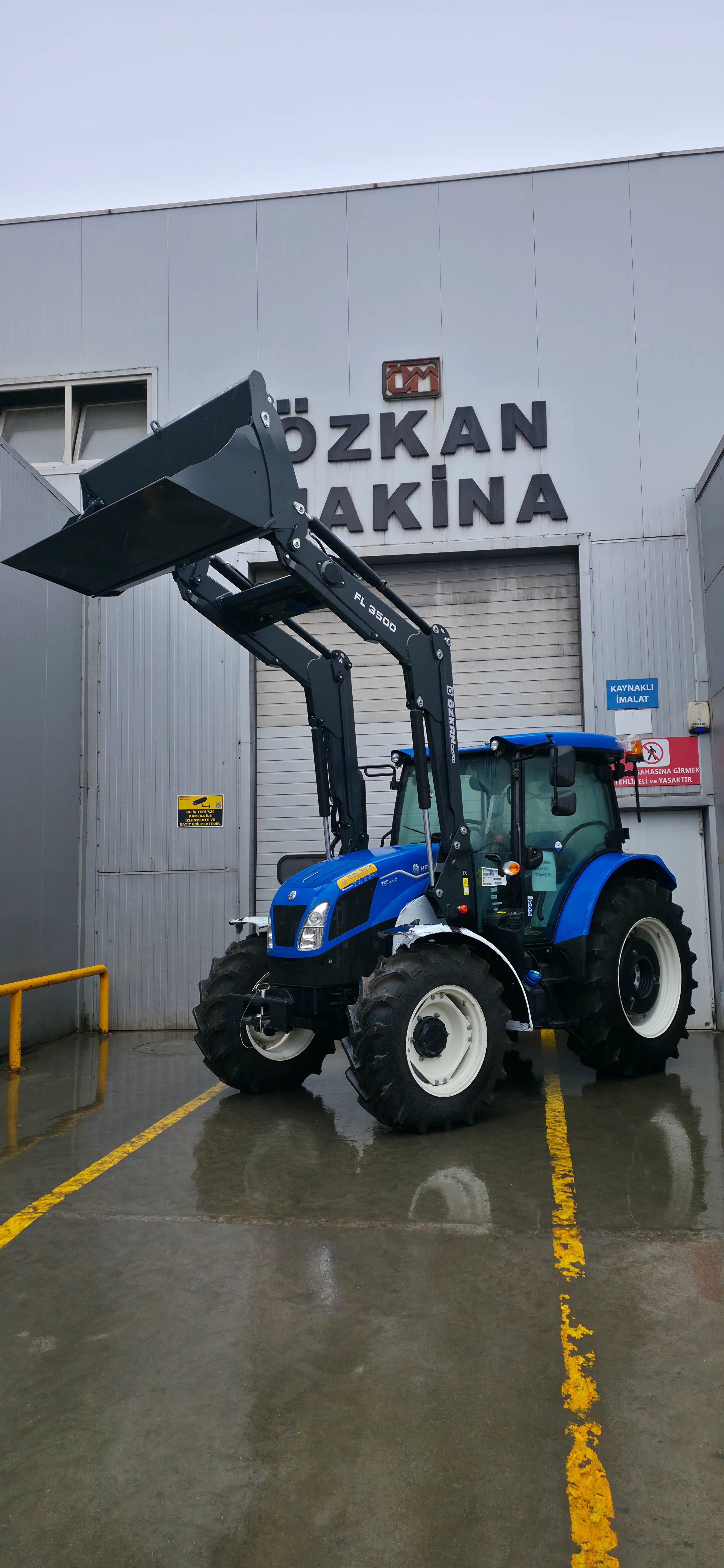 New Holland T5.90S Özkan Makina uygulama 12