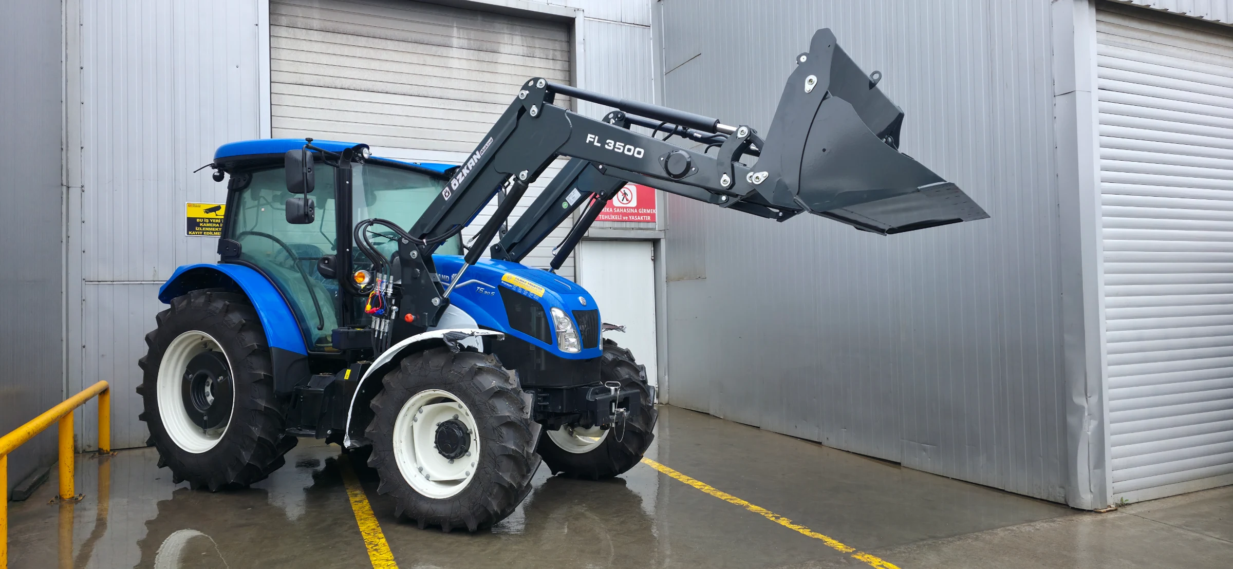 New Holland T5.90S Özkan Makina uygulama 2