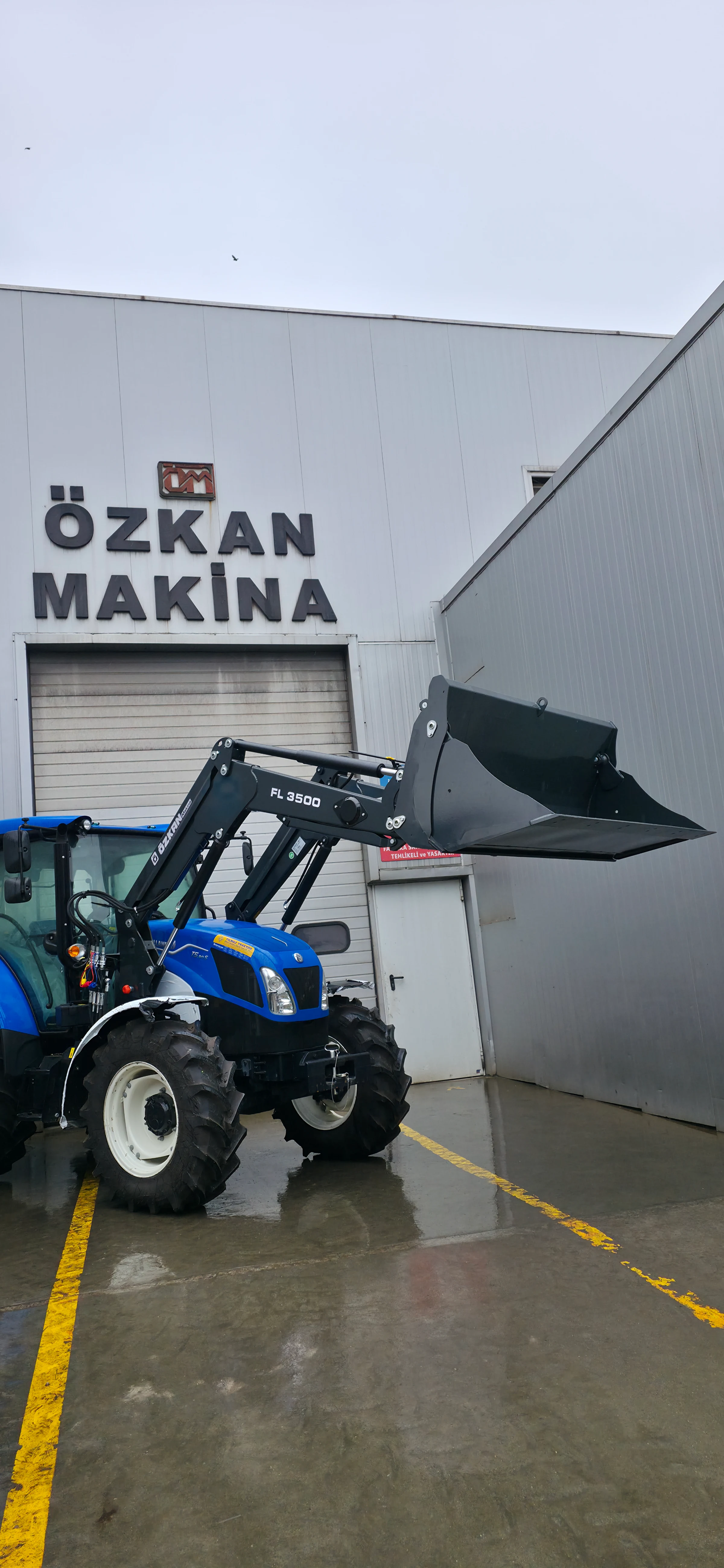 New Holland T5.90S Özkan Makina uygulama 3