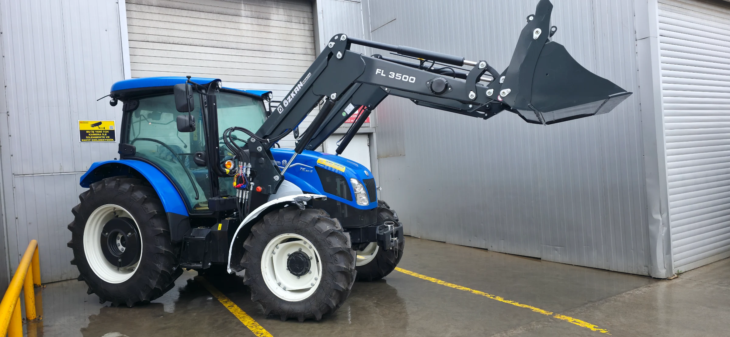 New Holland T5.90S Özkan Makina uygulama 6