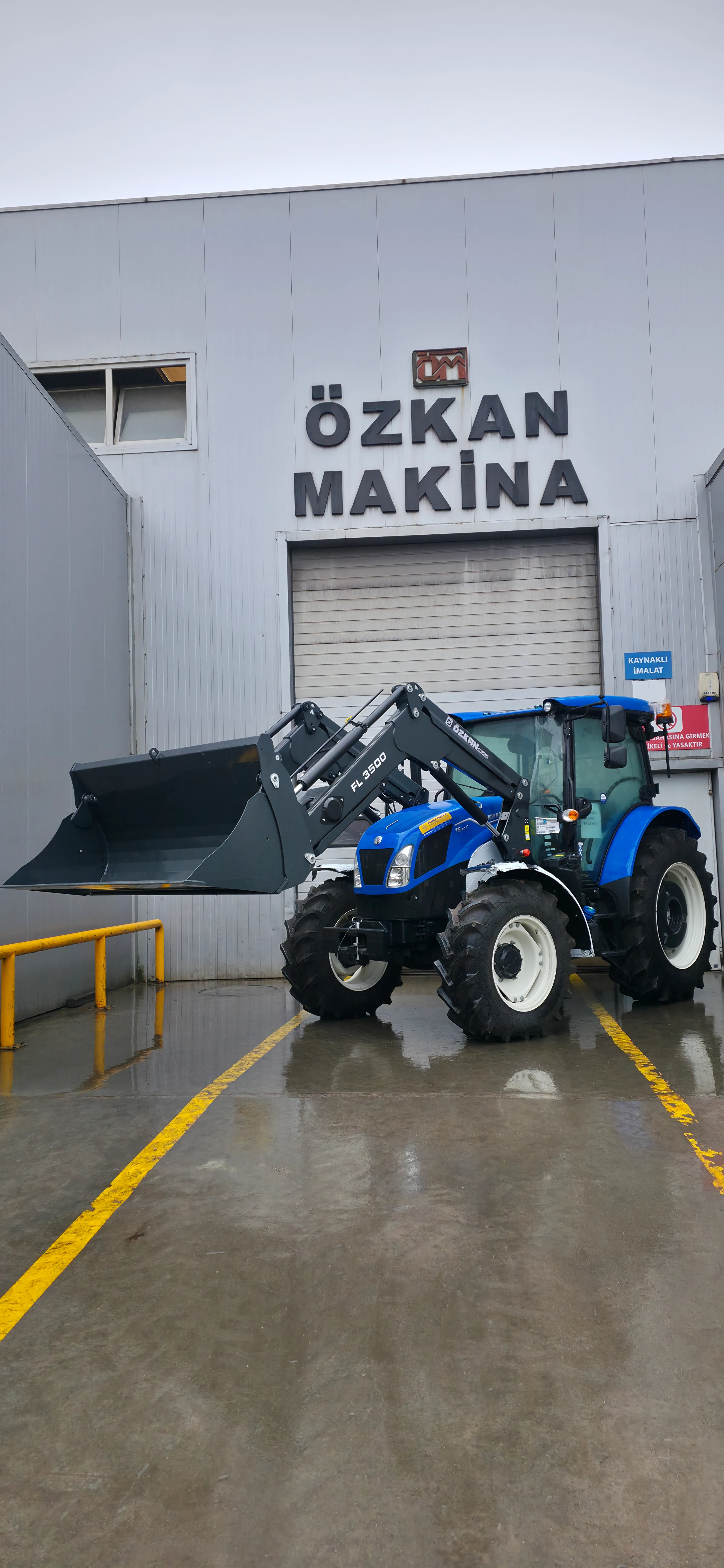 New Holland T5.90S Özkan Makina uygulama 7