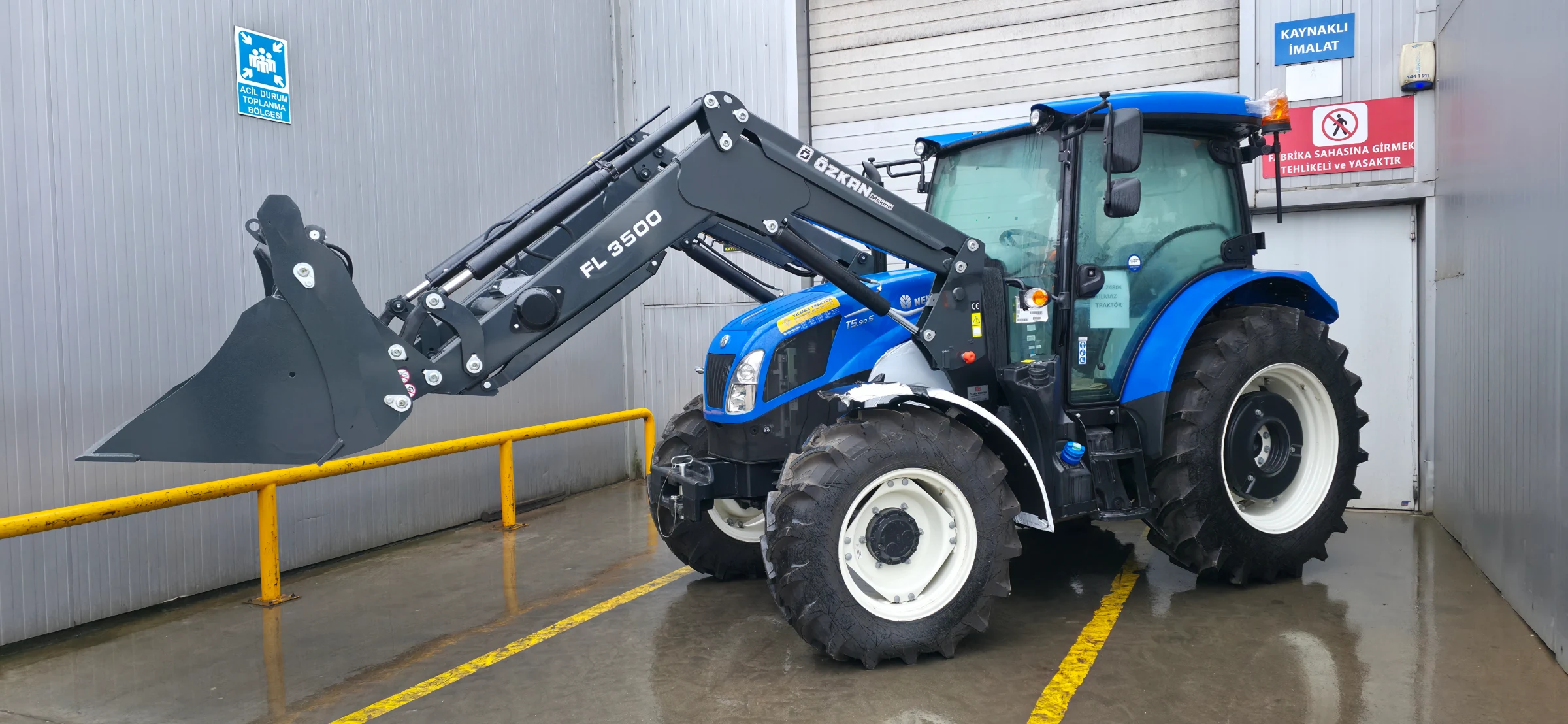 New Holland T5.90S Özkan Makina uygulama 8