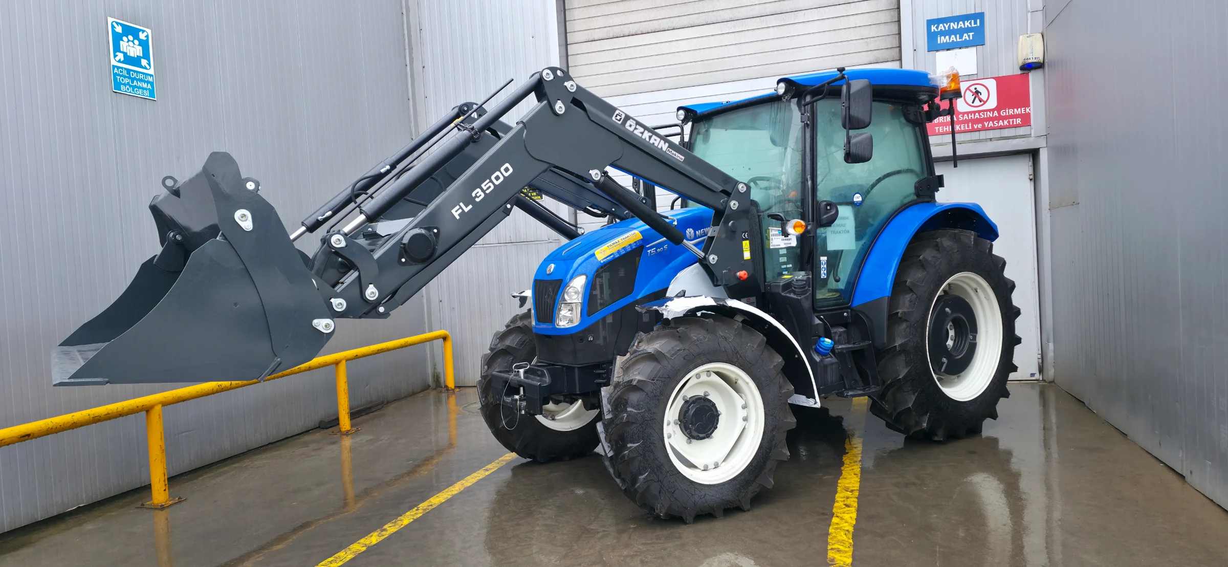 New Holland T5.90S Özkan Makina uygulama 9