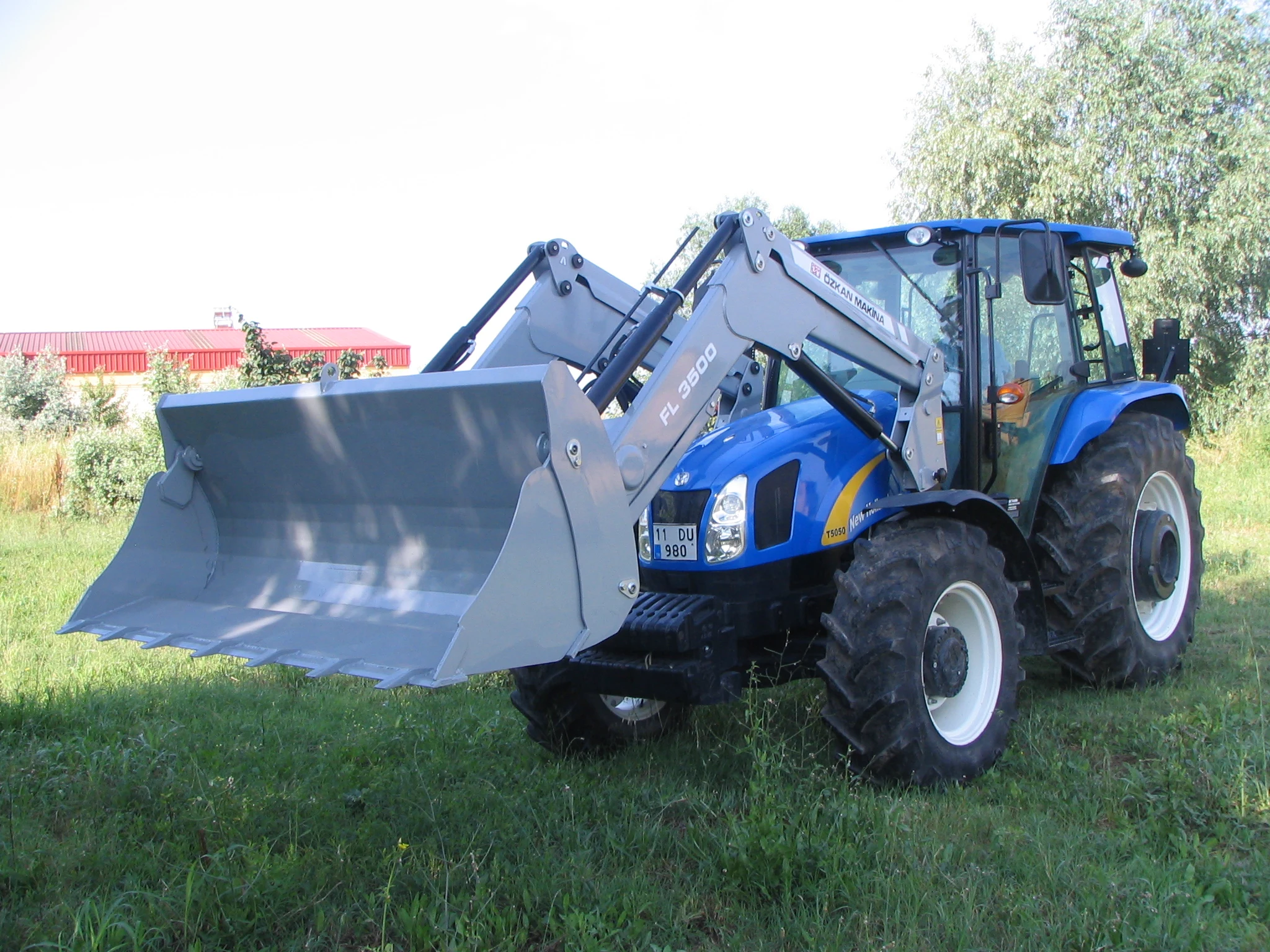 New Holland T5050 Özkan Makina uygulama 1