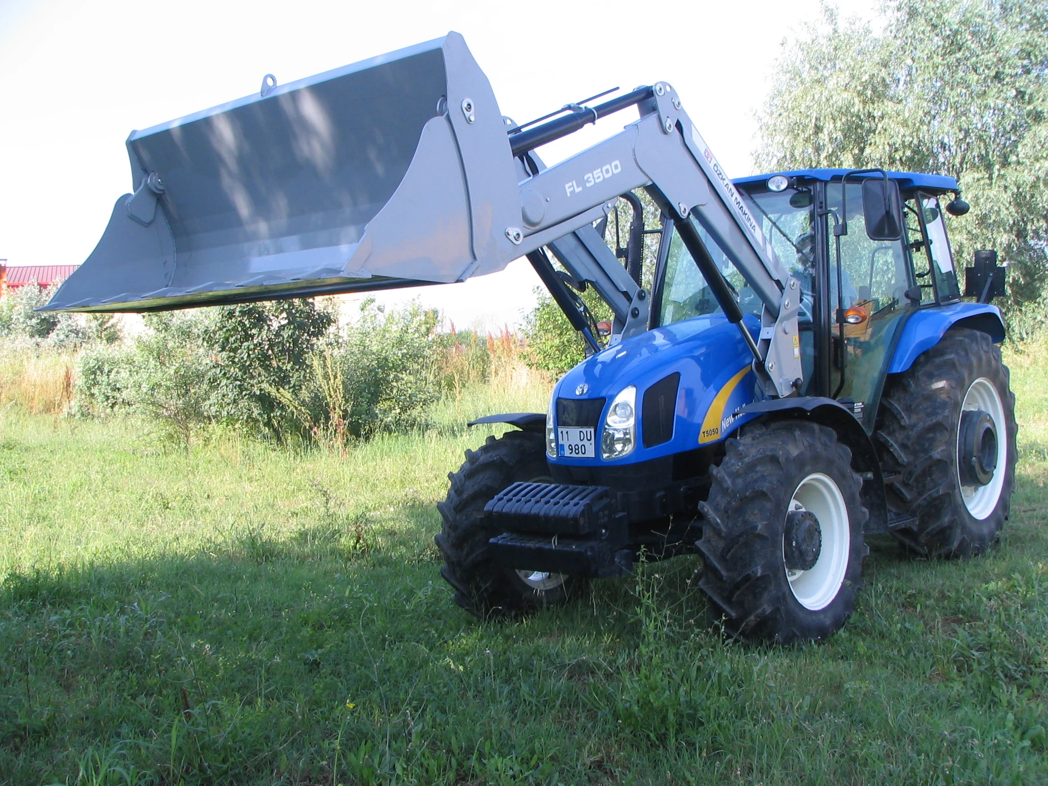 New Holland T5050 Özkan Makina uygulama 2