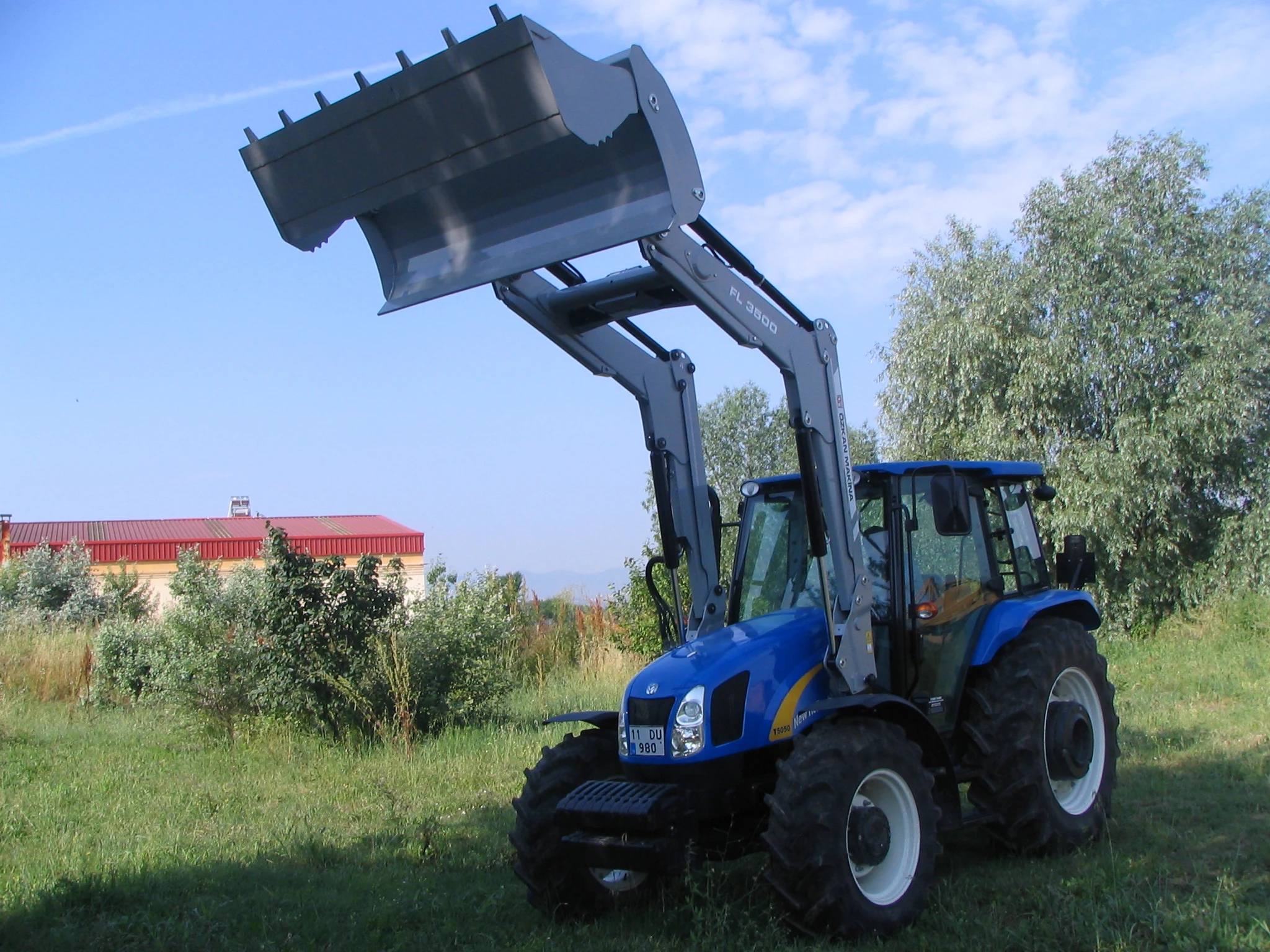 New Holland T5050 Özkan Makina uygulama 4