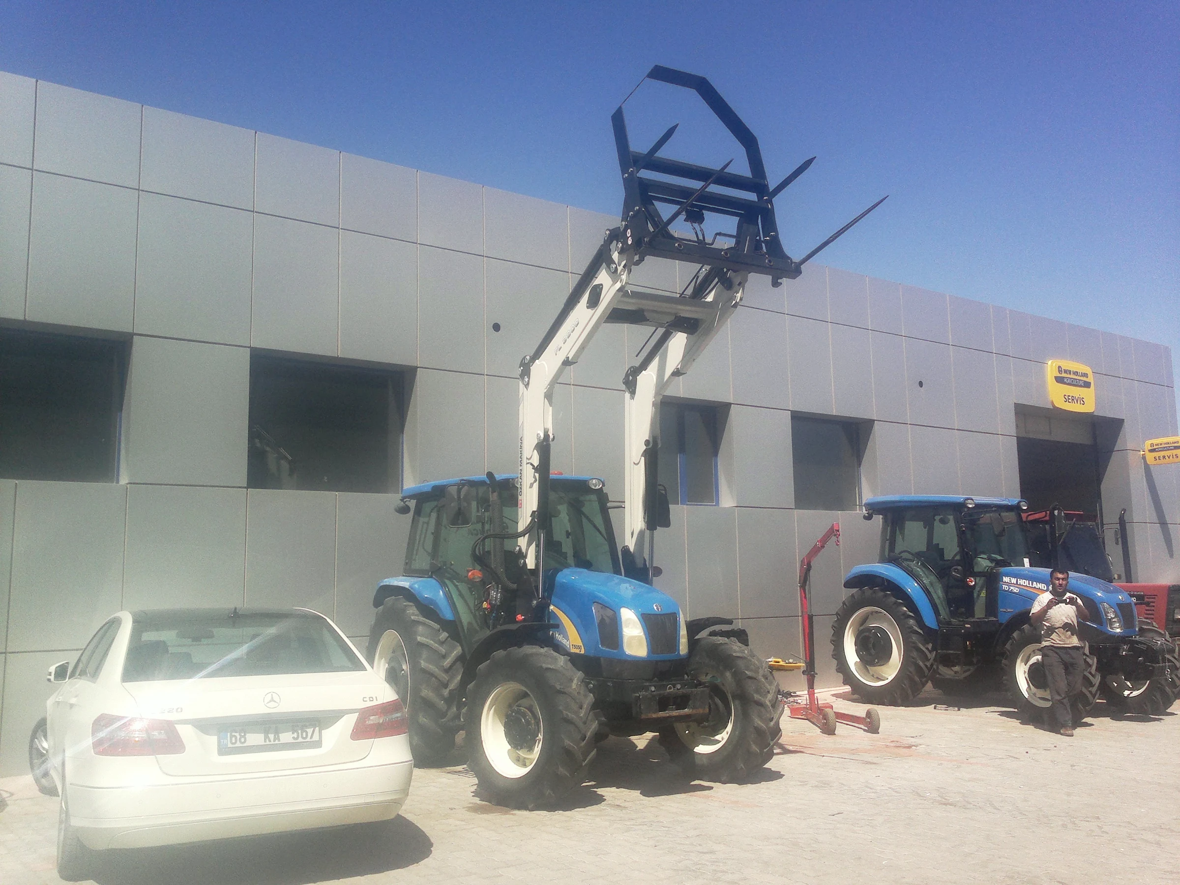 New Holland T5050 Özkan Makina uygulama 10