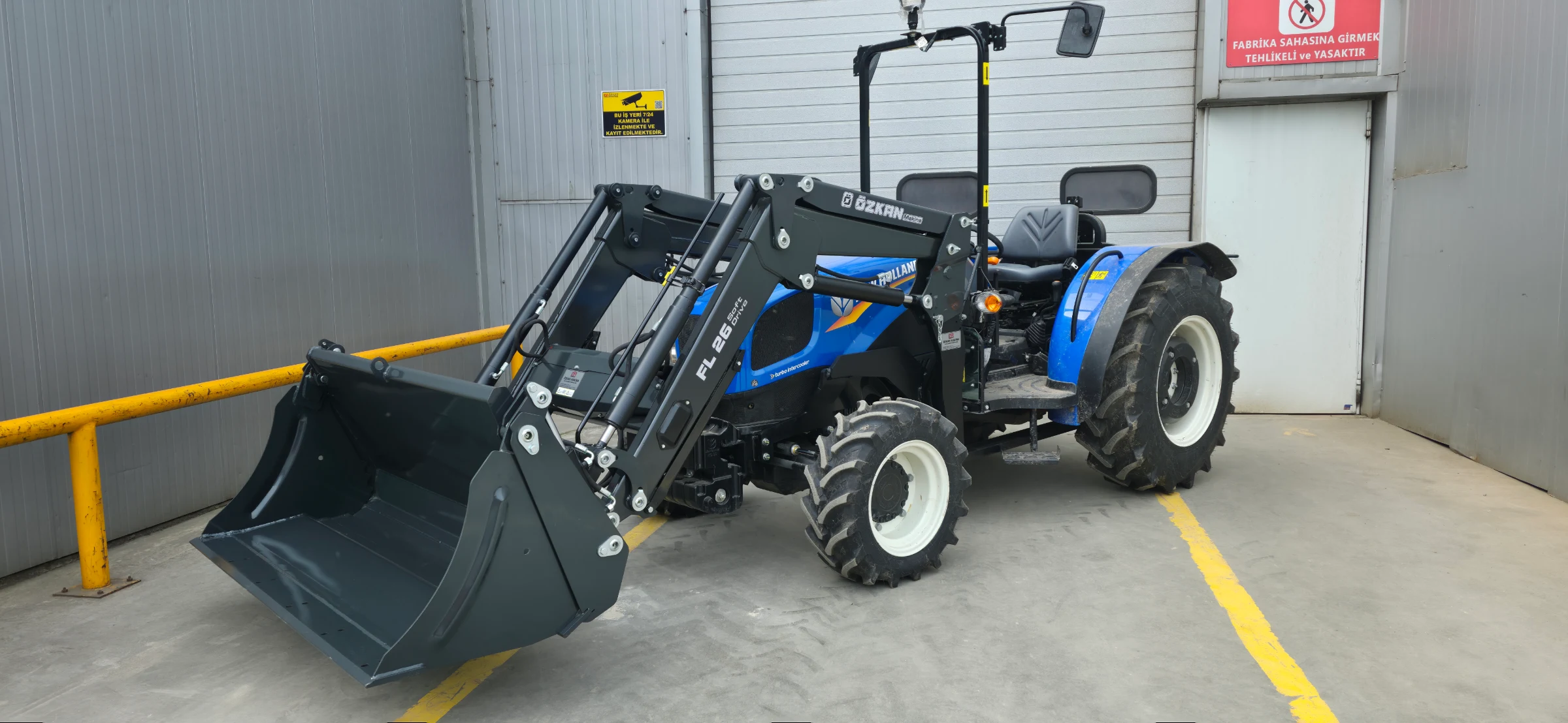New Holland T540B Özkan Makina uygulama 1