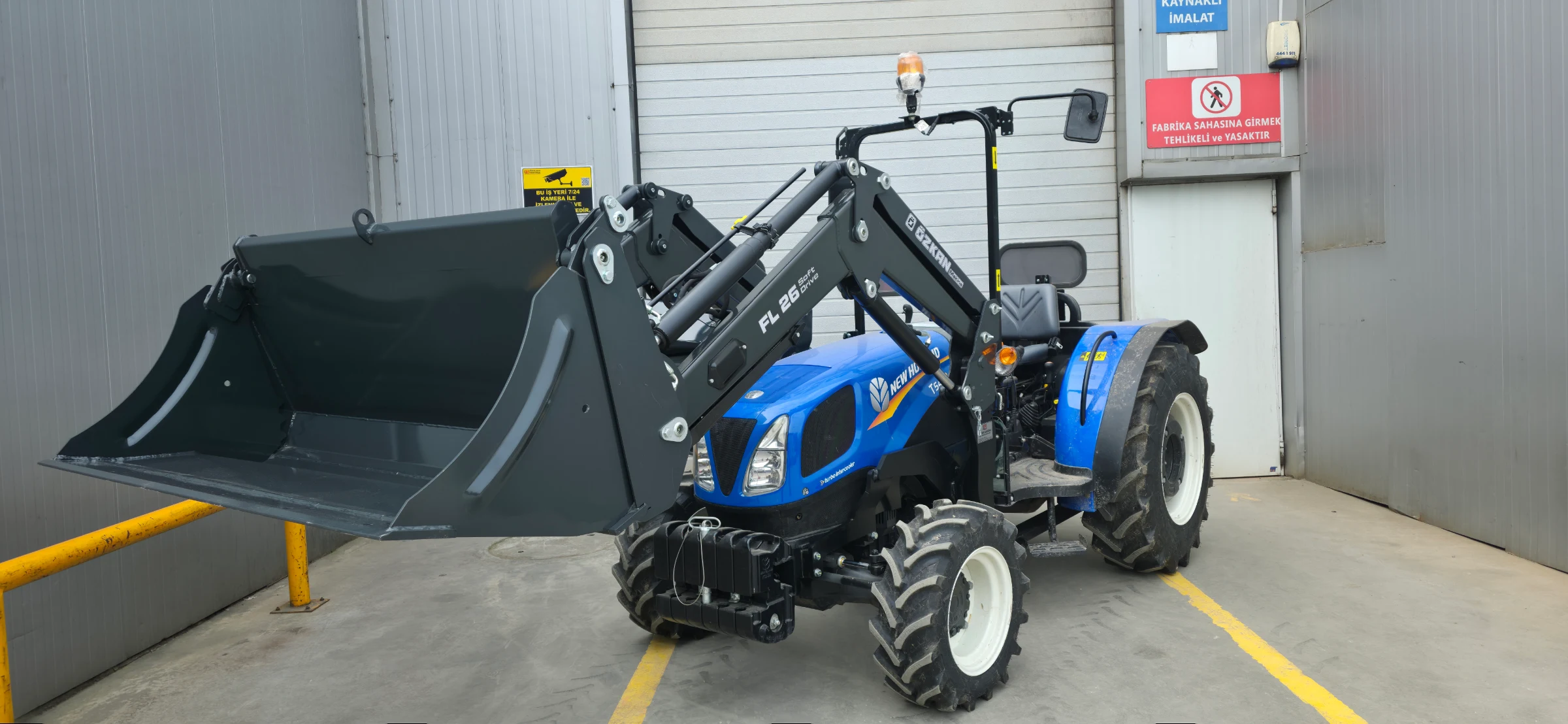 New Holland T540B Özkan Makina uygulama 10
