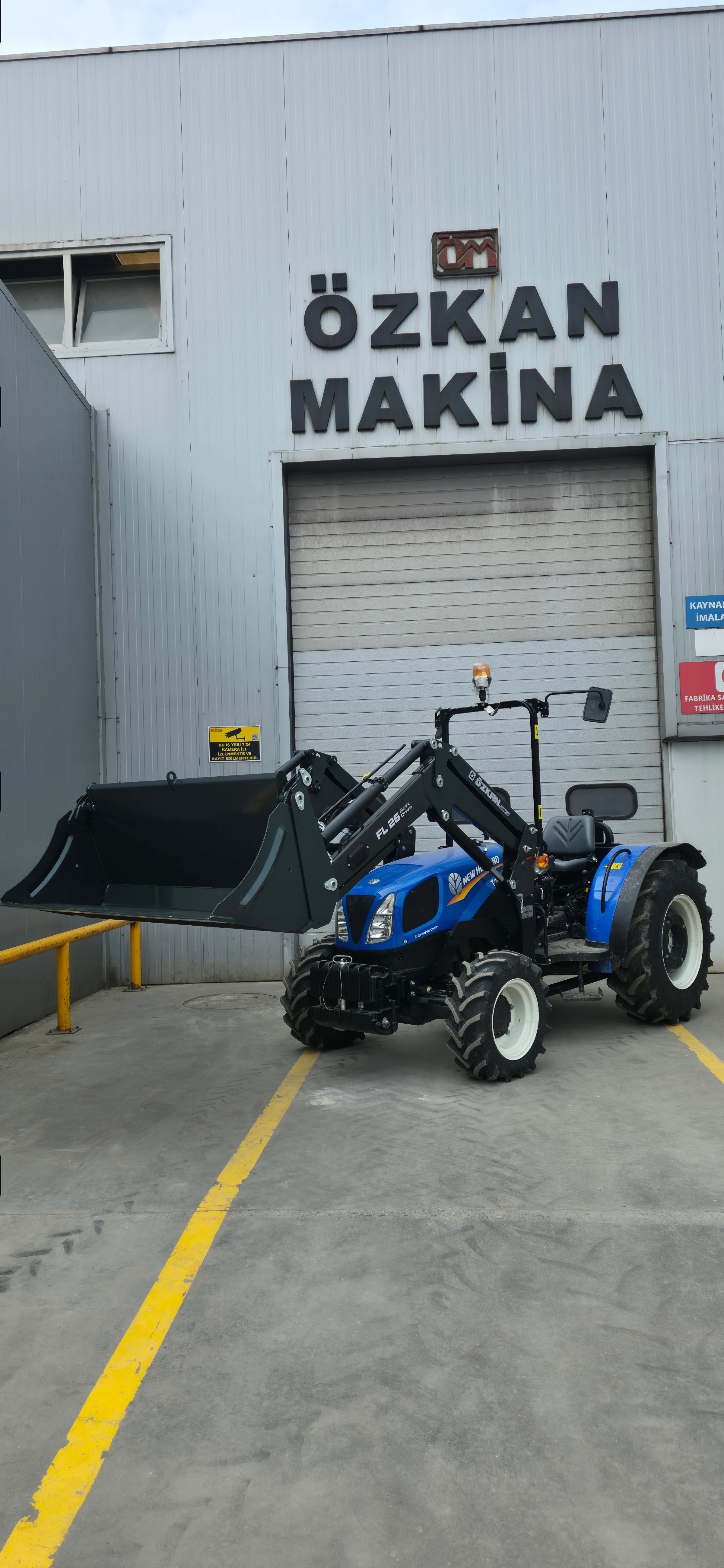 New Holland T540B Özkan Makina uygulama 11