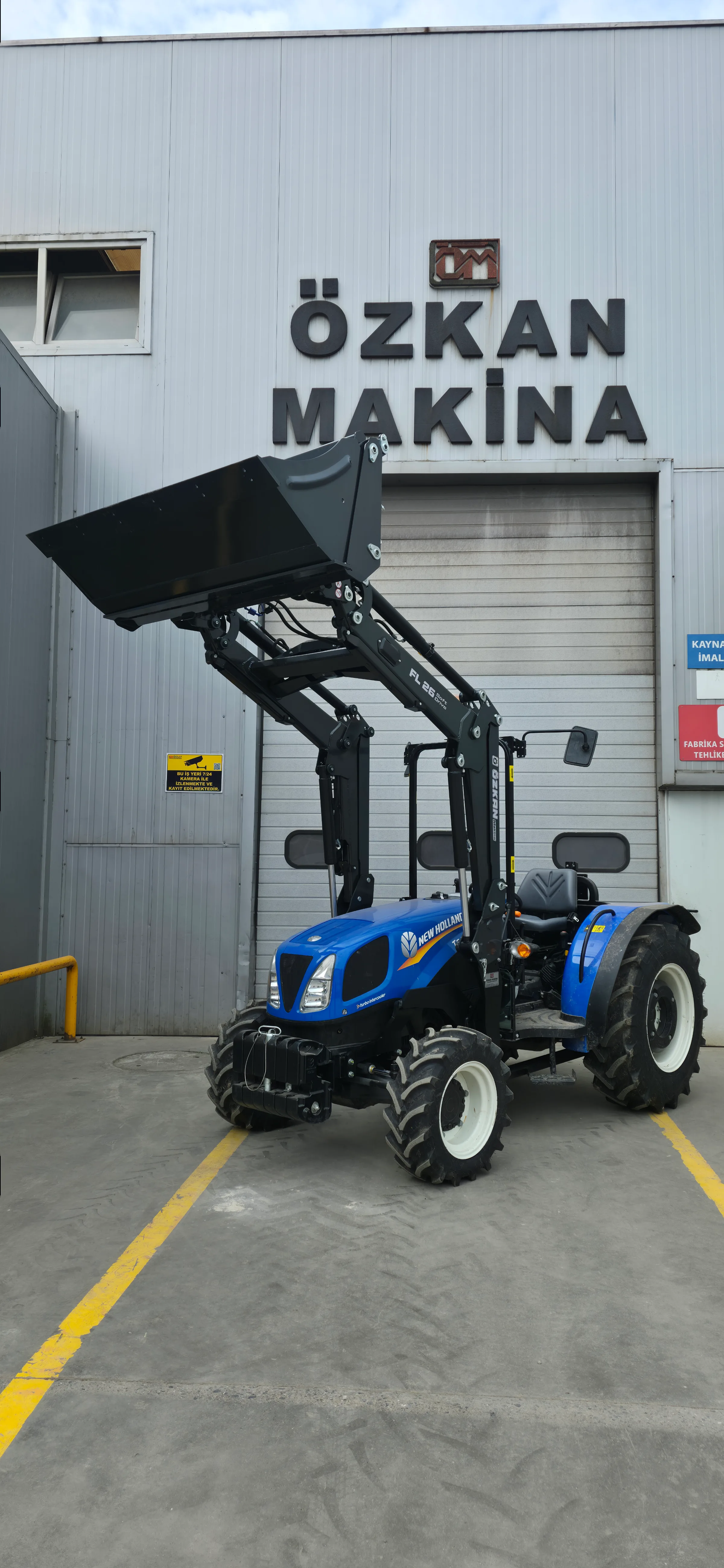 New Holland T540B Özkan Makina uygulama 12