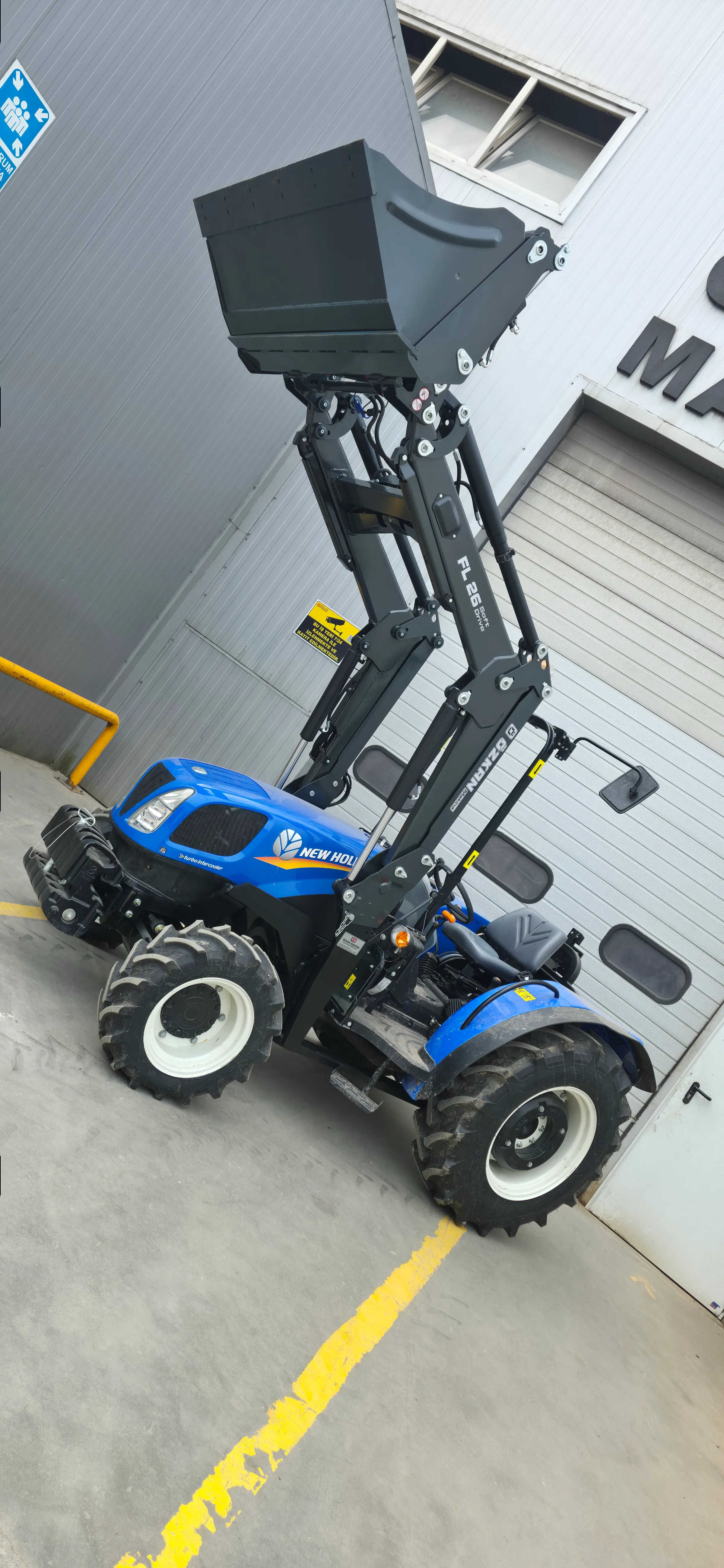 New Holland T540B Özkan Makina uygulama 13