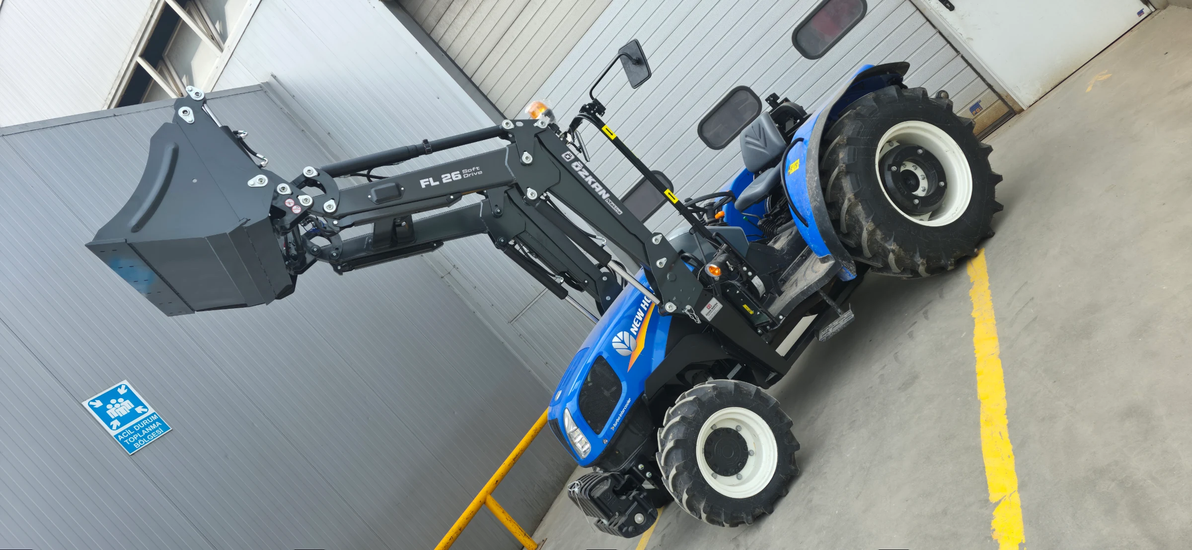 New Holland T540B Özkan Makina uygulama 16