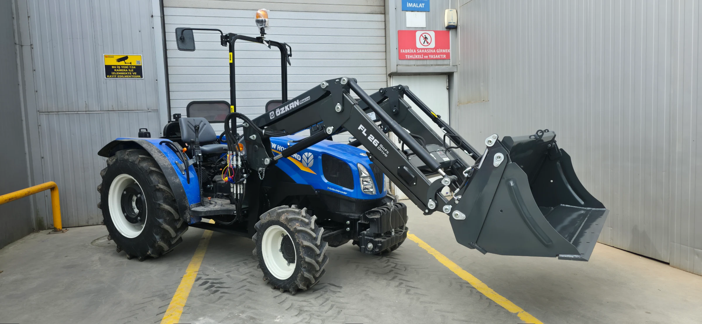 New Holland T540B Özkan Makina uygulama 17