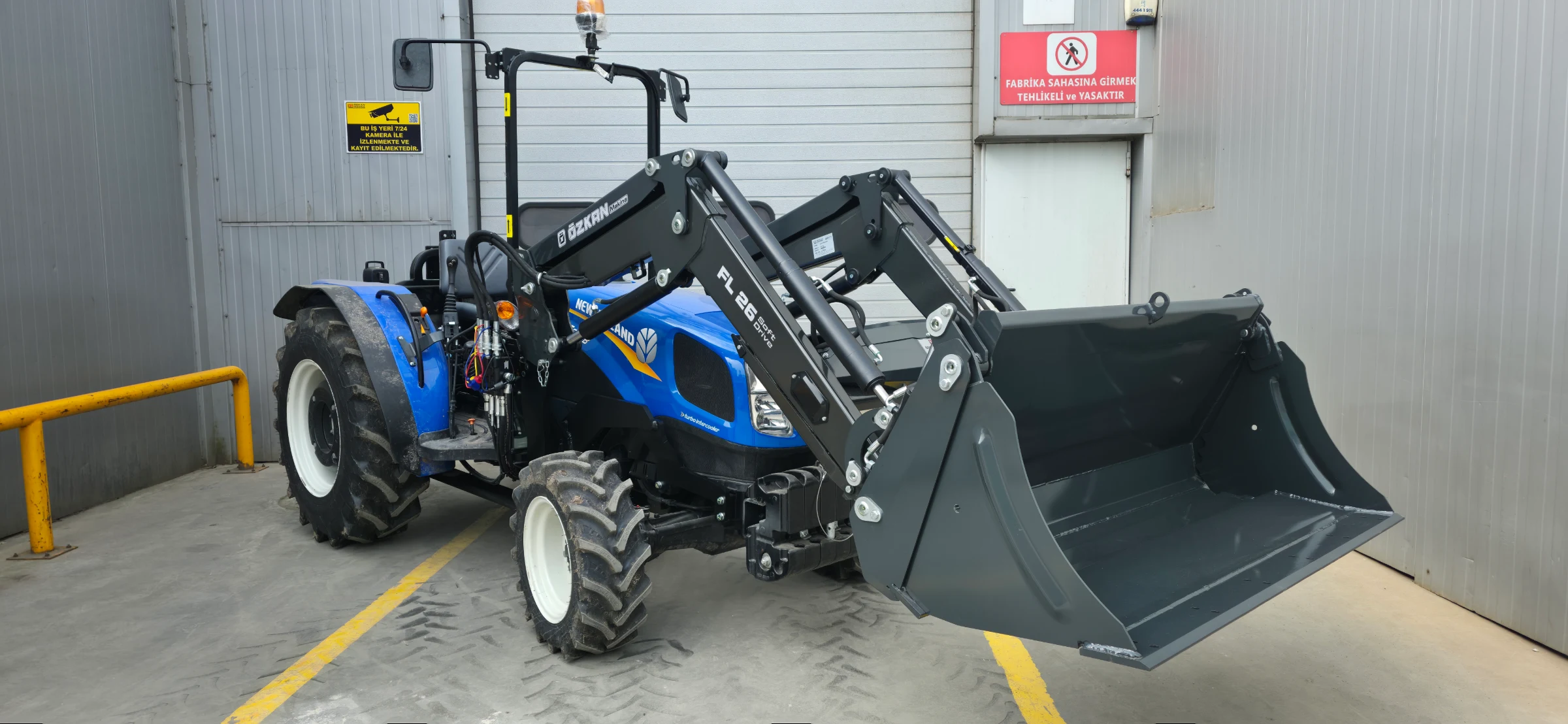 New Holland T540B Özkan Makina uygulama 19