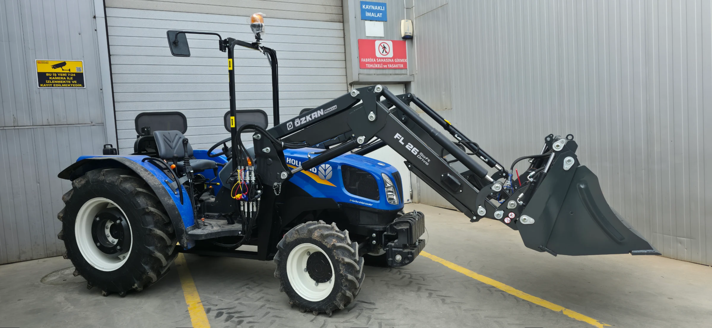 New Holland T540B Özkan Makina uygulama 2
