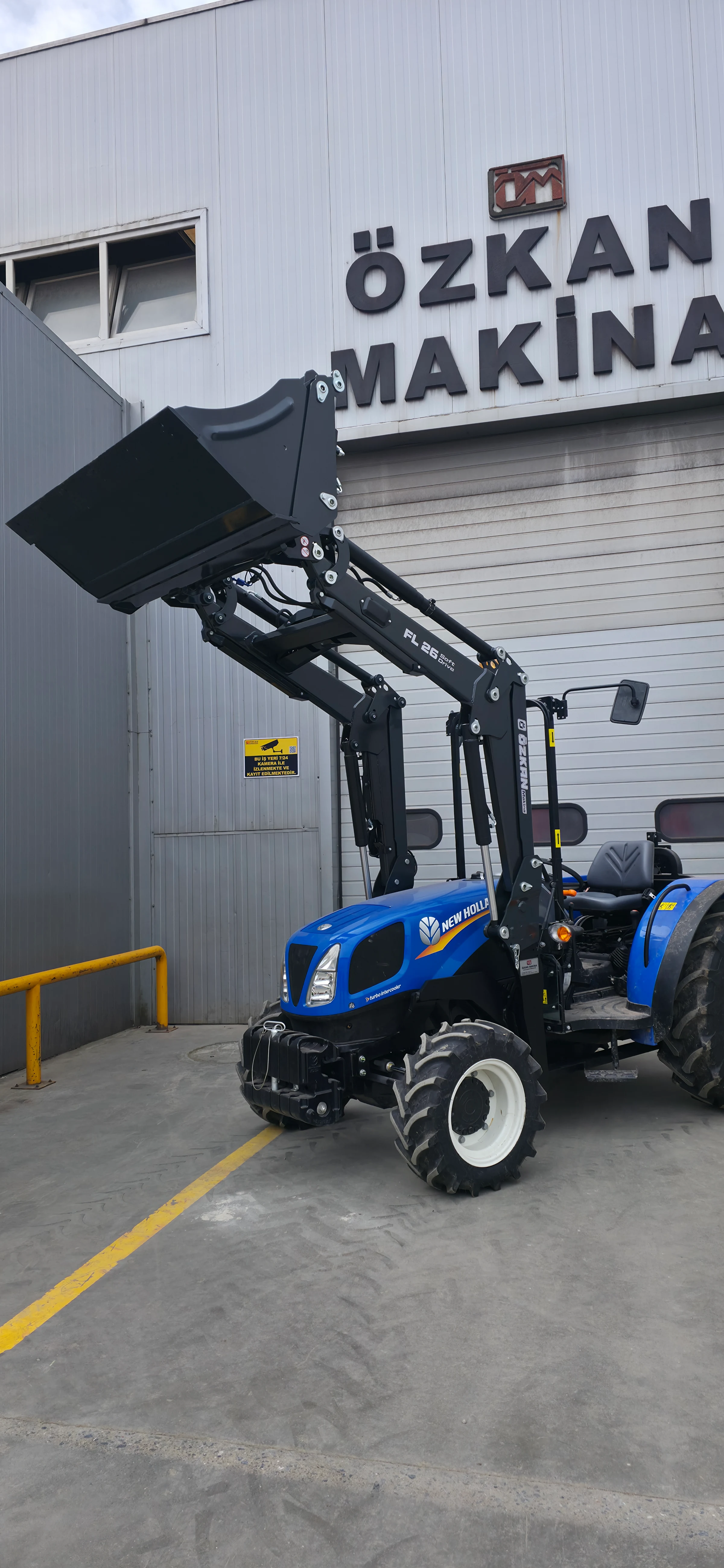New Holland T540B Özkan Makina uygulama 22