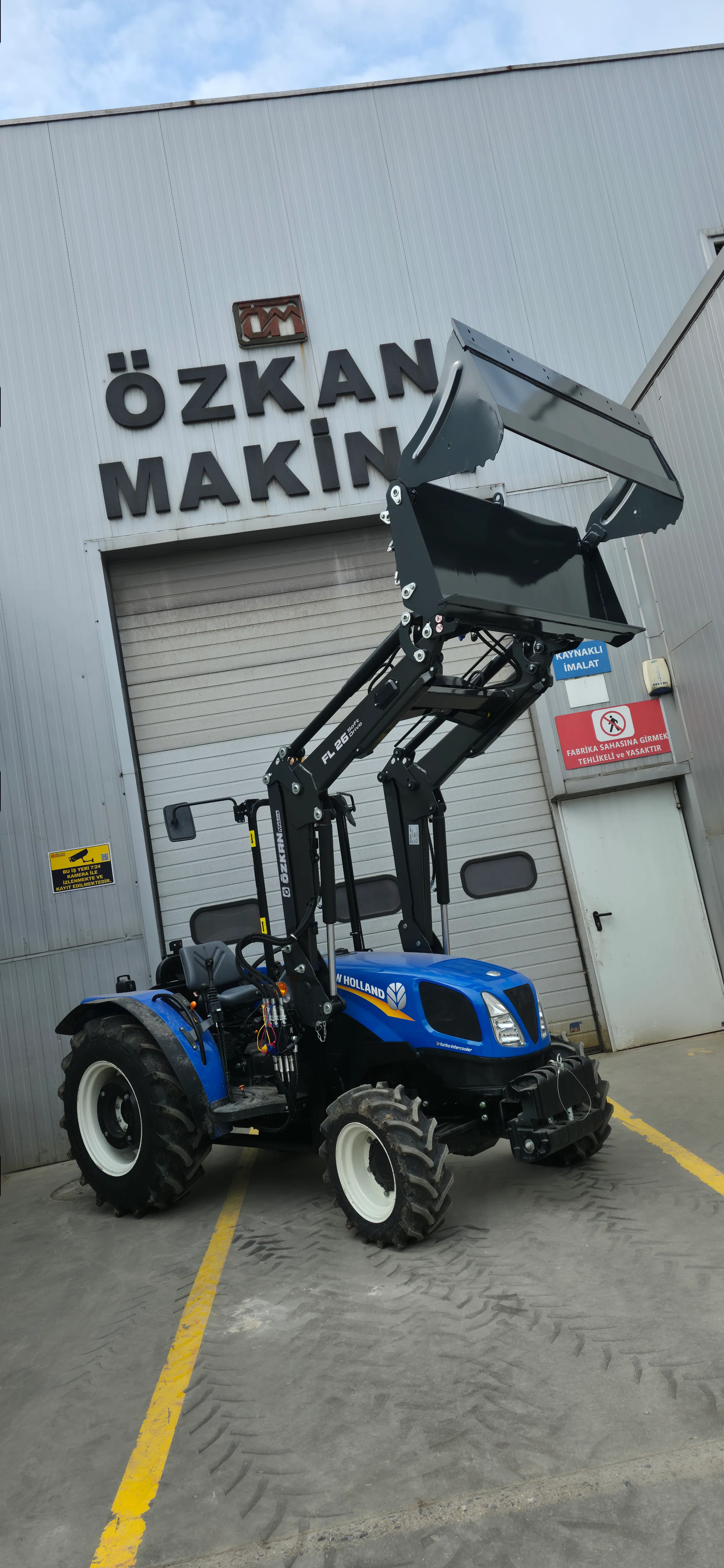 New Holland T540B Özkan Makina uygulama 4