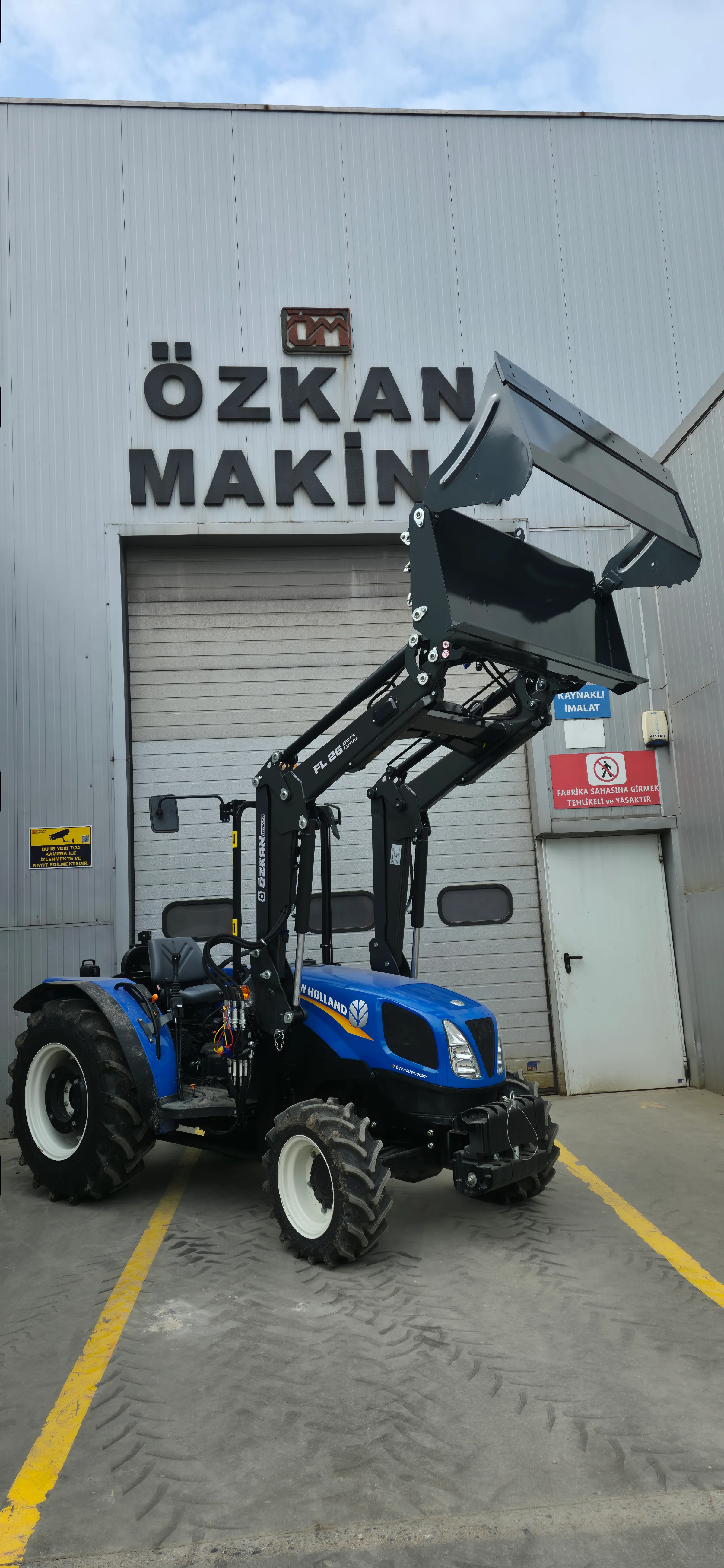 New Holland T540B Özkan Makina uygulama 5