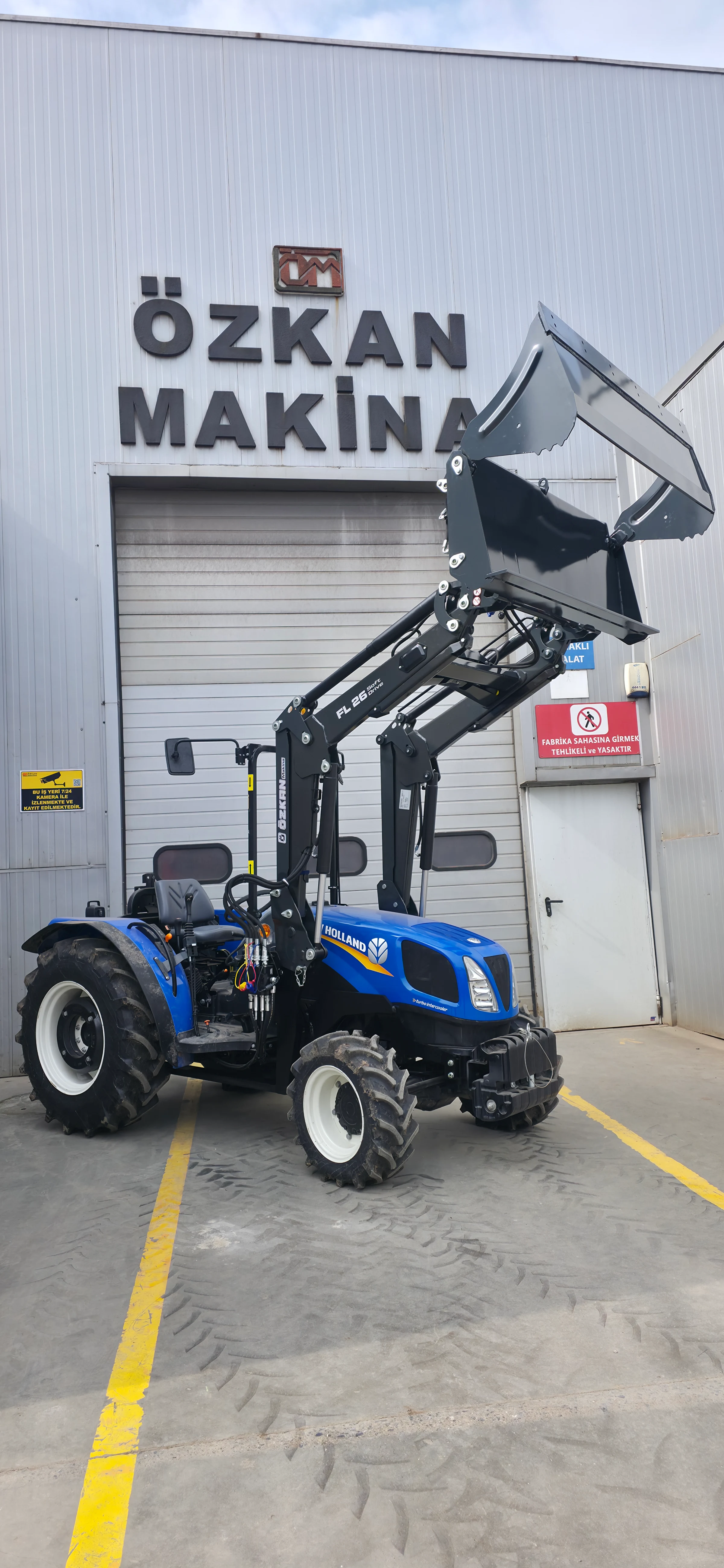 New Holland T540B Özkan Makina uygulama 6