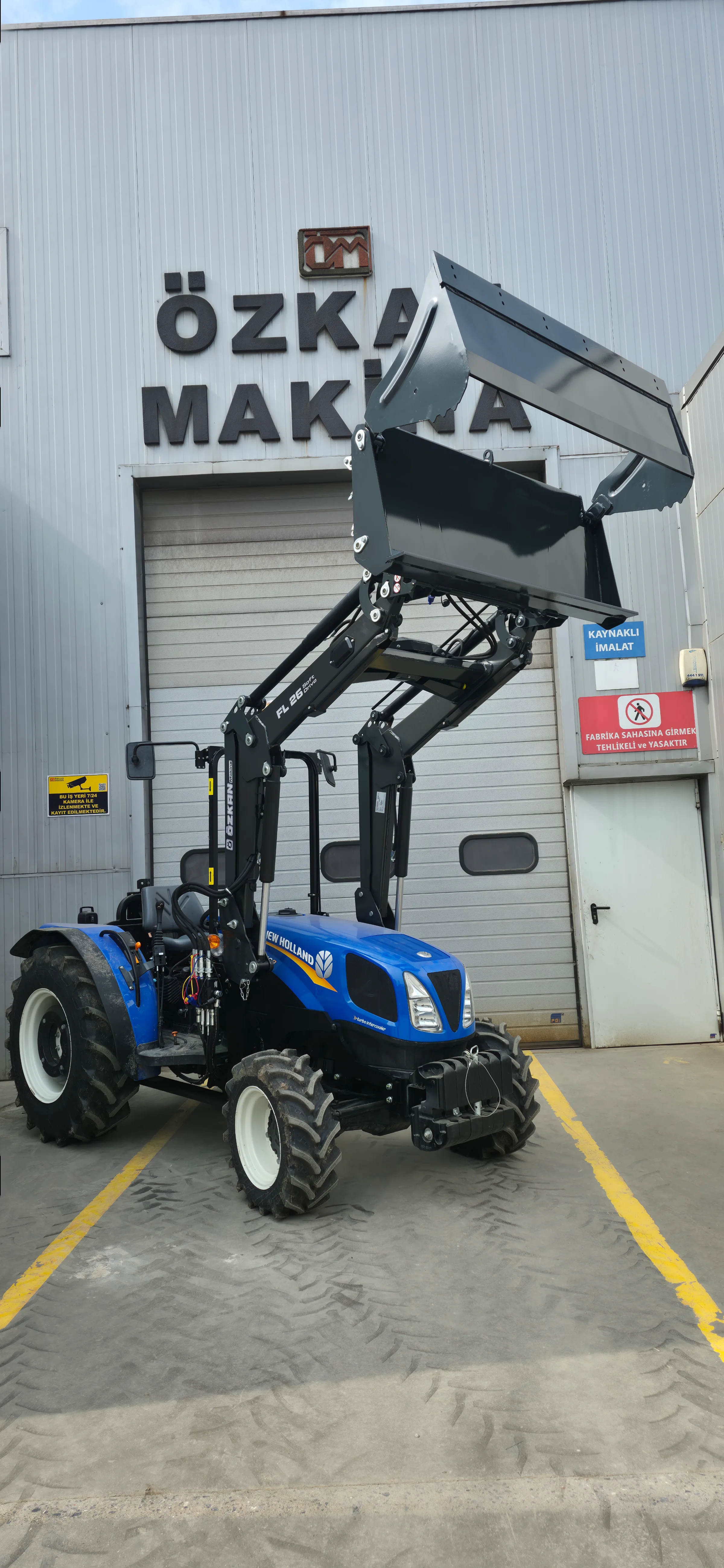 New Holland T540B Özkan Makina uygulama 7