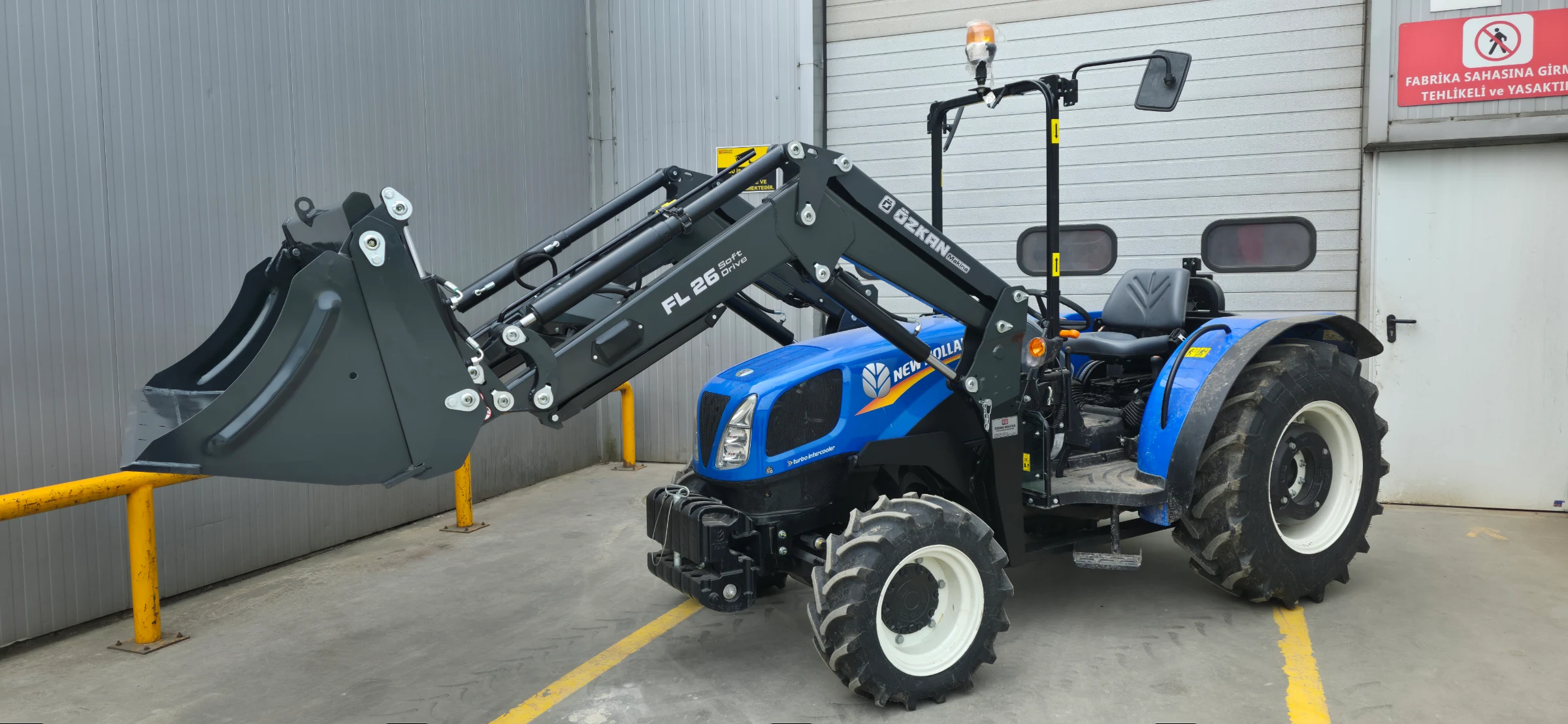 New Holland T540B Özkan Makina uygulama 9