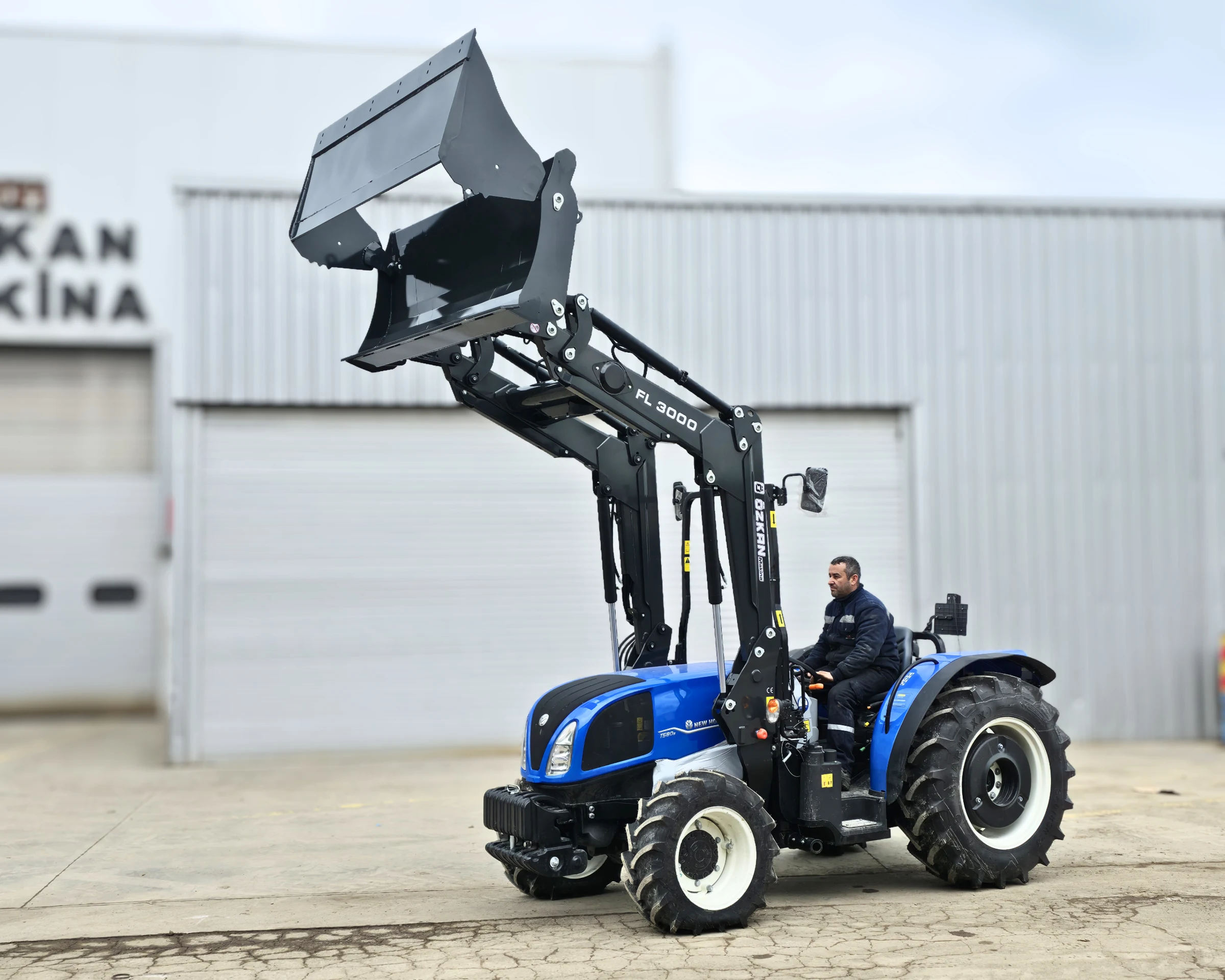 New Holland T580B Özkan Makina uygulama 1