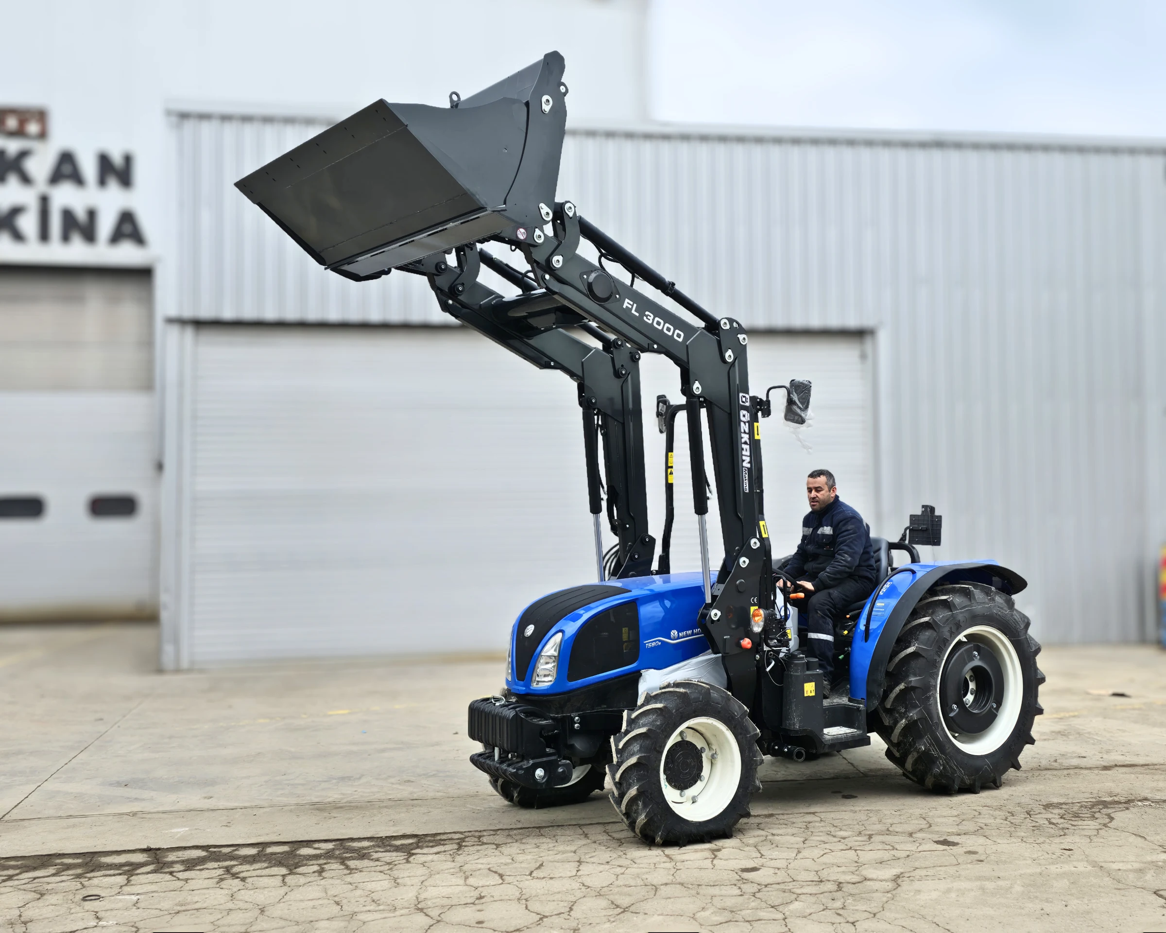 New Holland T580B Özkan Makina uygulama 3