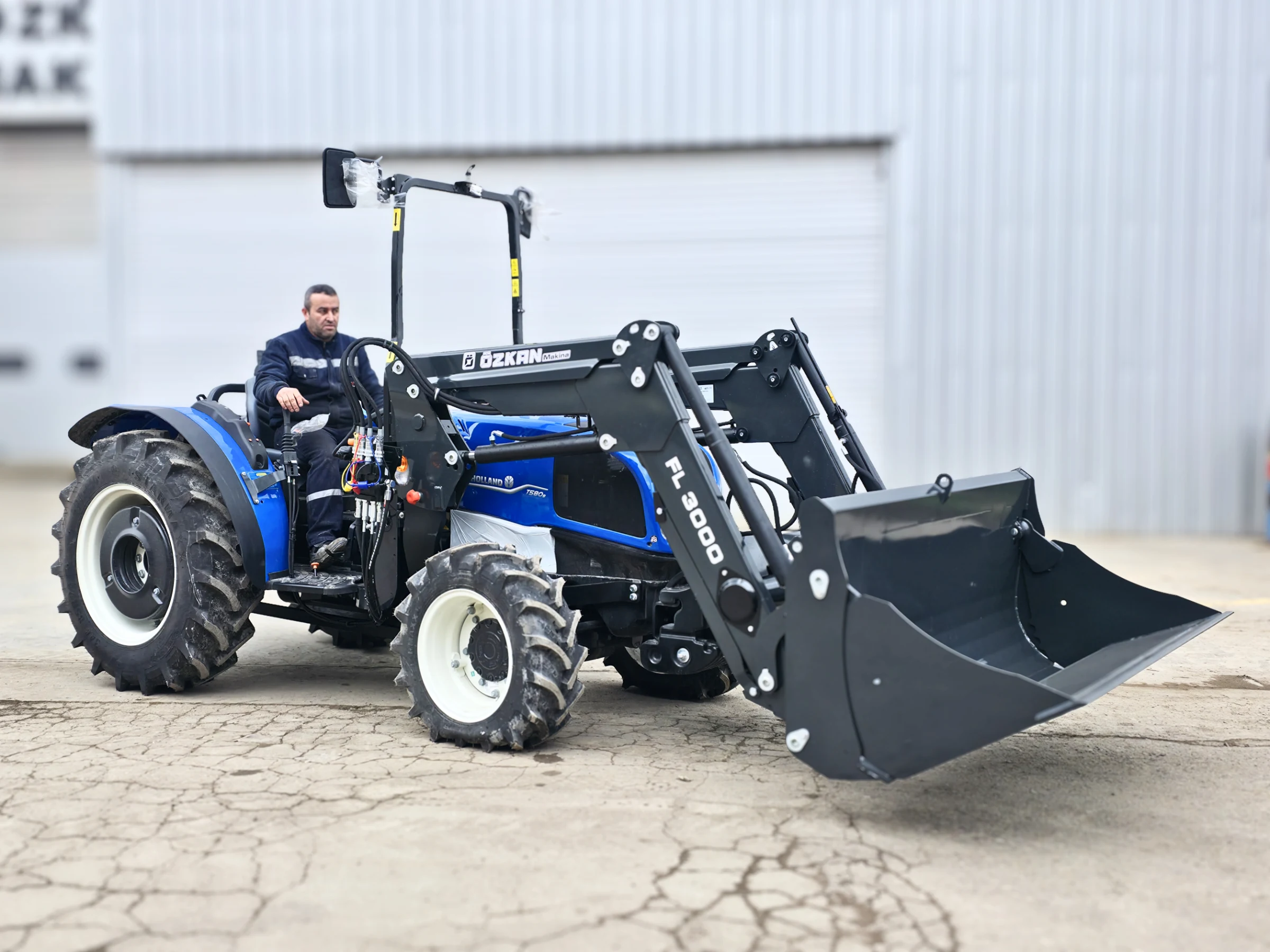 New Holland T580B Özkan Makina uygulama 4