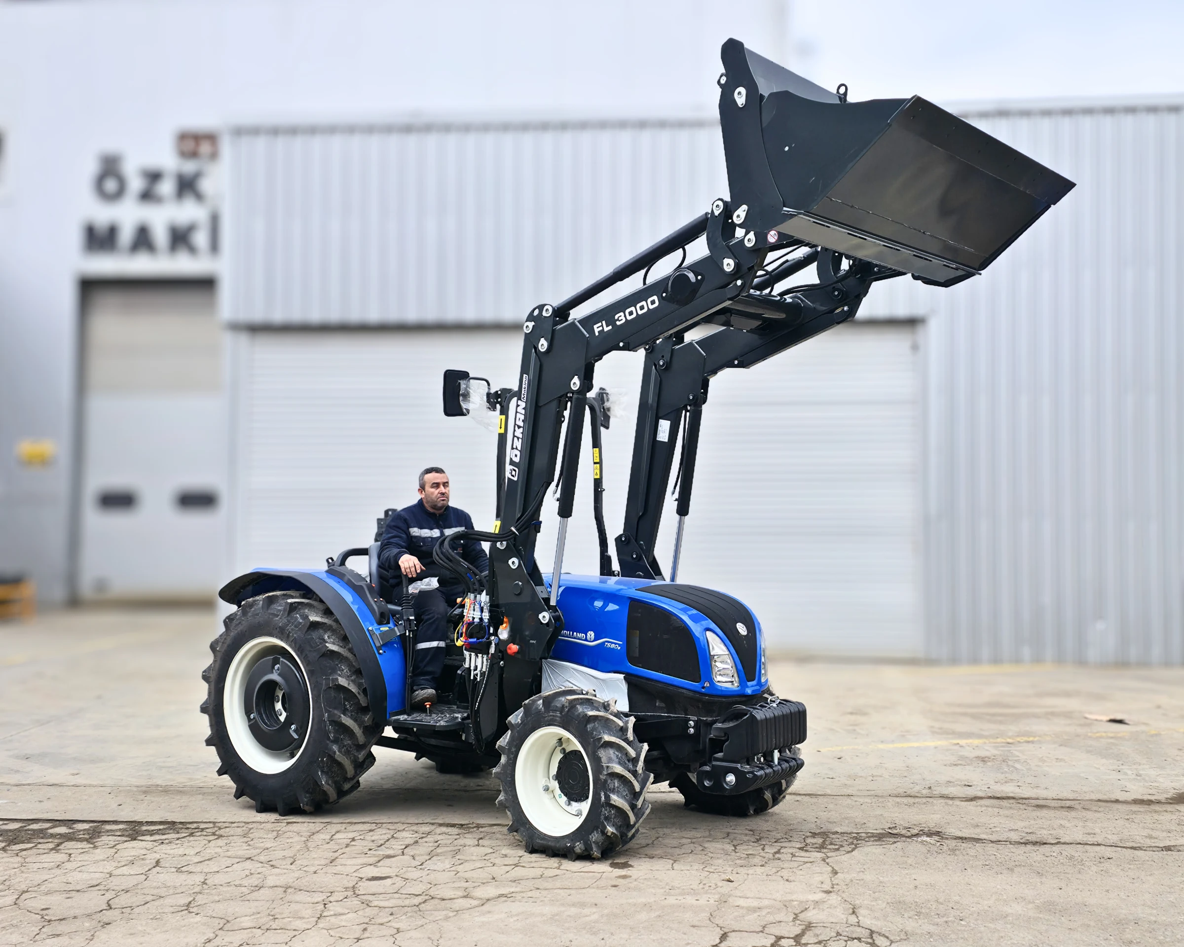 New Holland T580B Özkan Makina uygulama 5