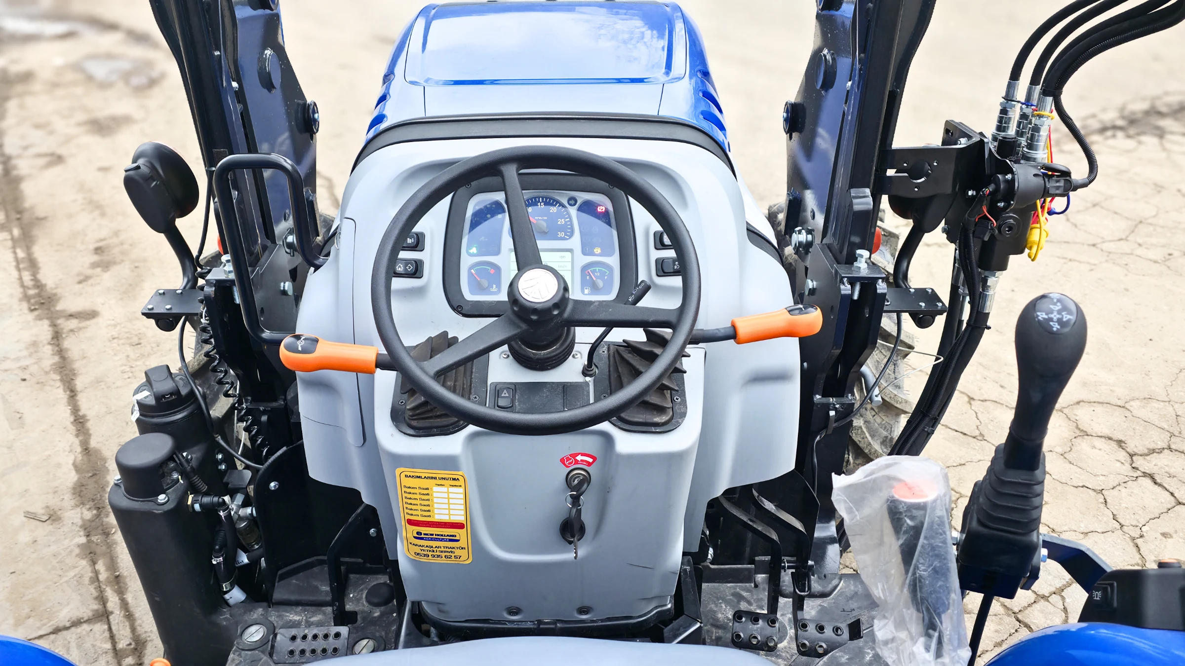 New Holland T580B Özkan Makina uygulama 6
