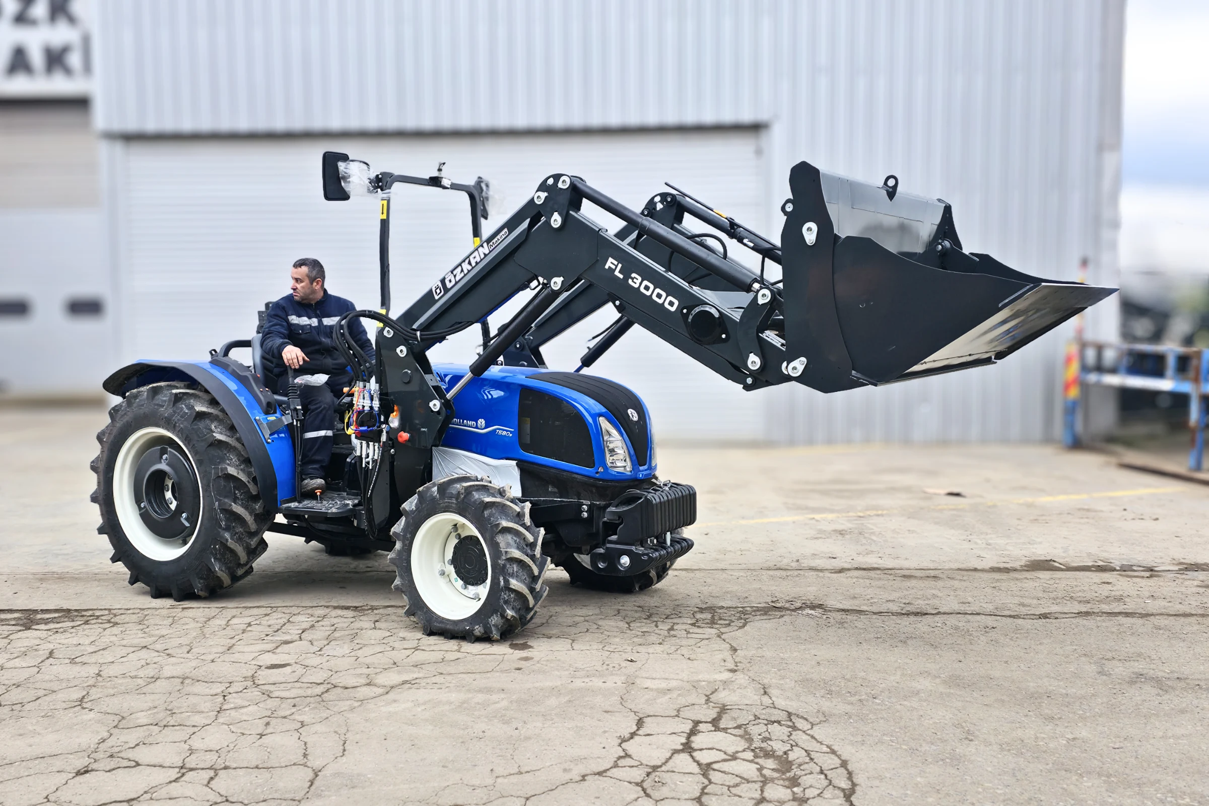 New Holland T580B Özkan Makina uygulama 9