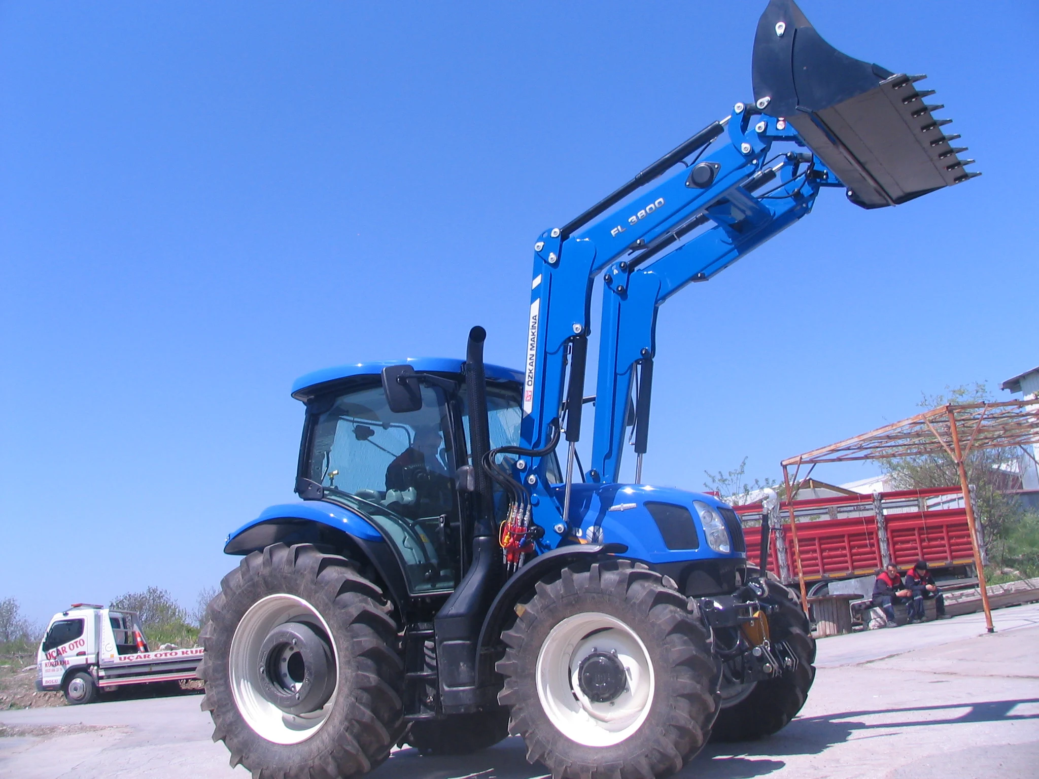 New Holland T6 140 Özkan Makina uygulama 3