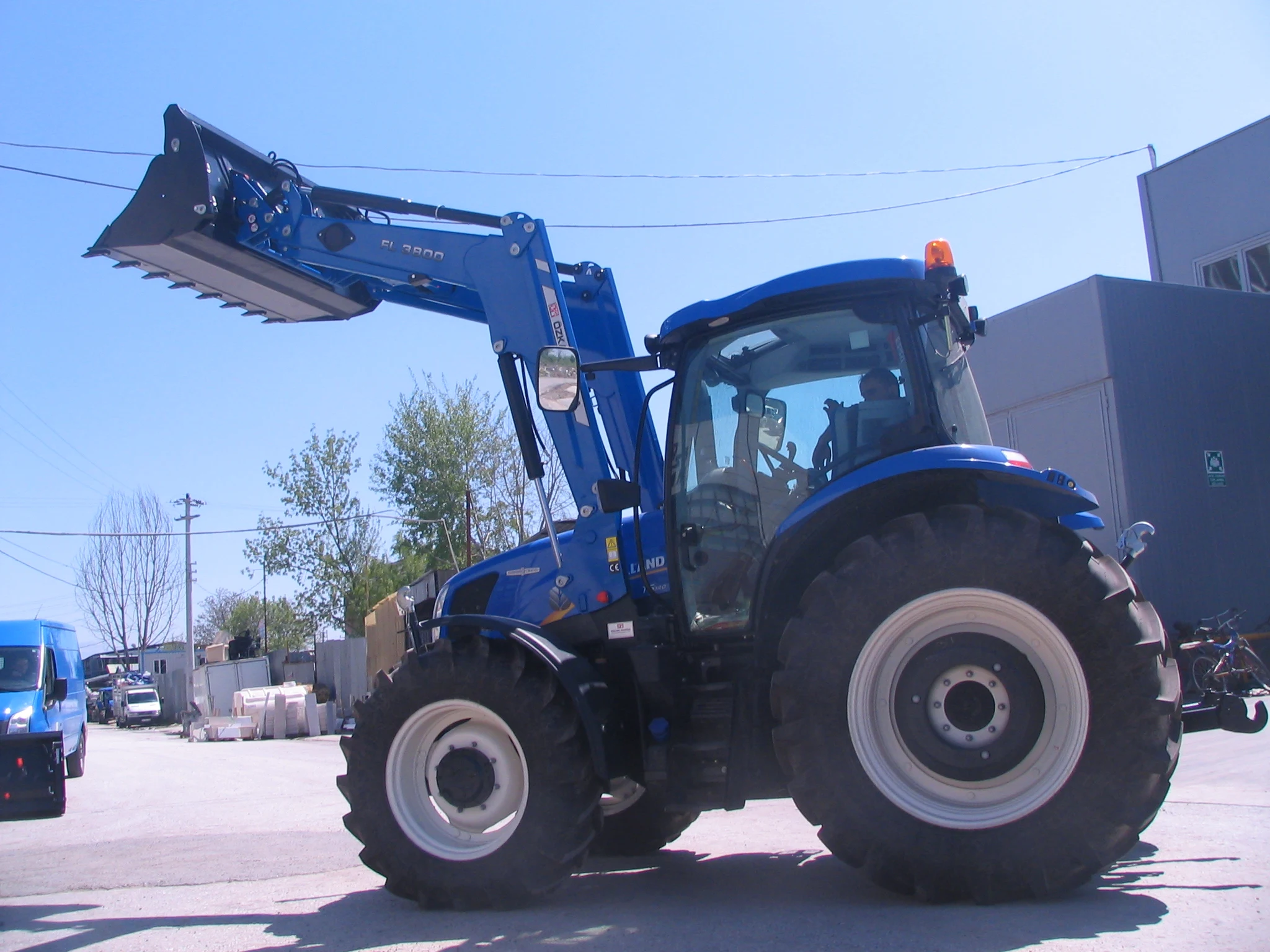 New Holland T6 140 Özkan Makina uygulama 5