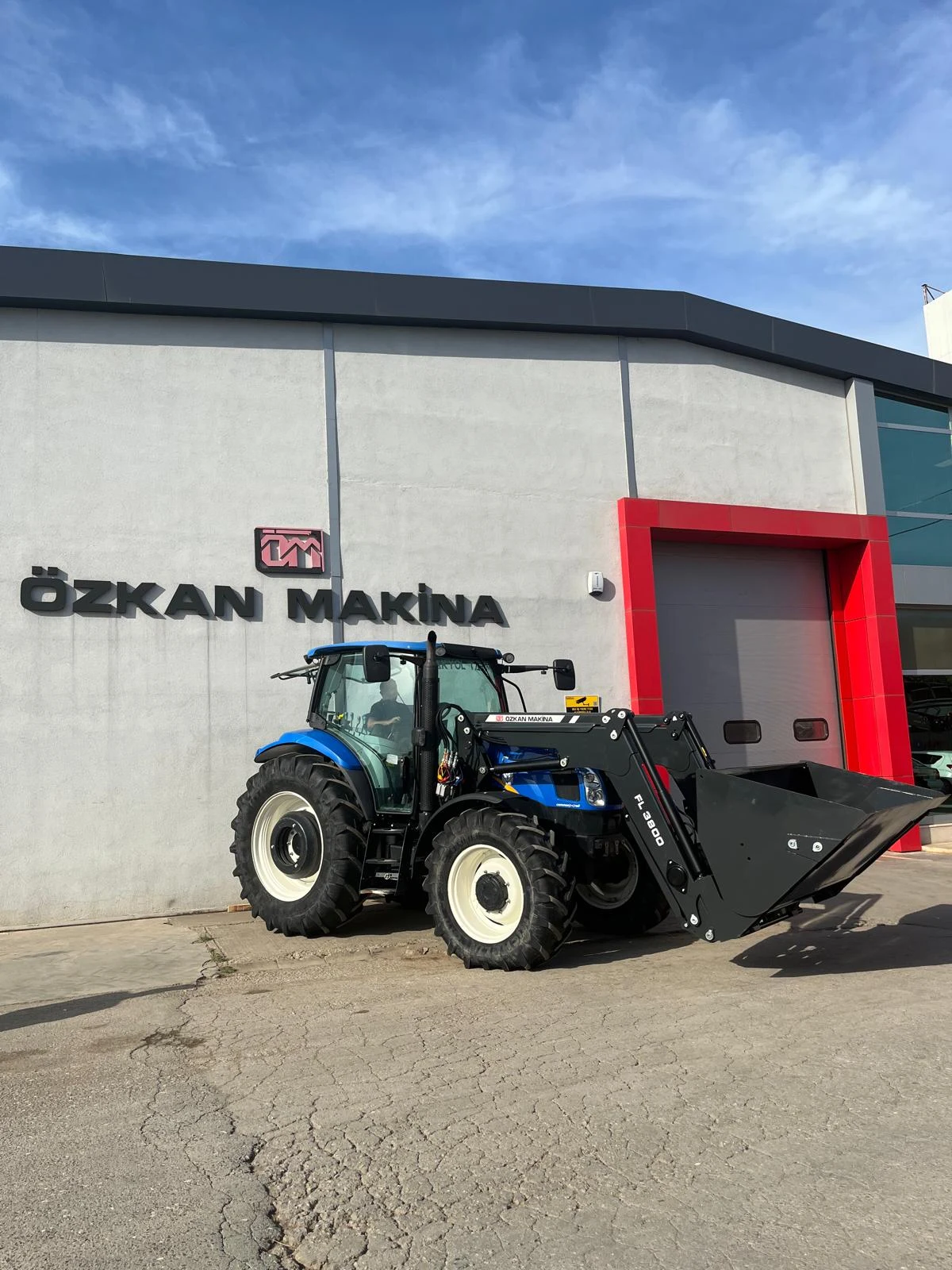 New Holland T6.120 Özkan Makina uygulama 1