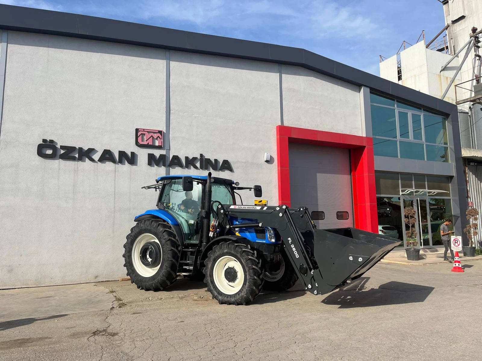 New Holland T6.120 Özkan Makina uygulama 4