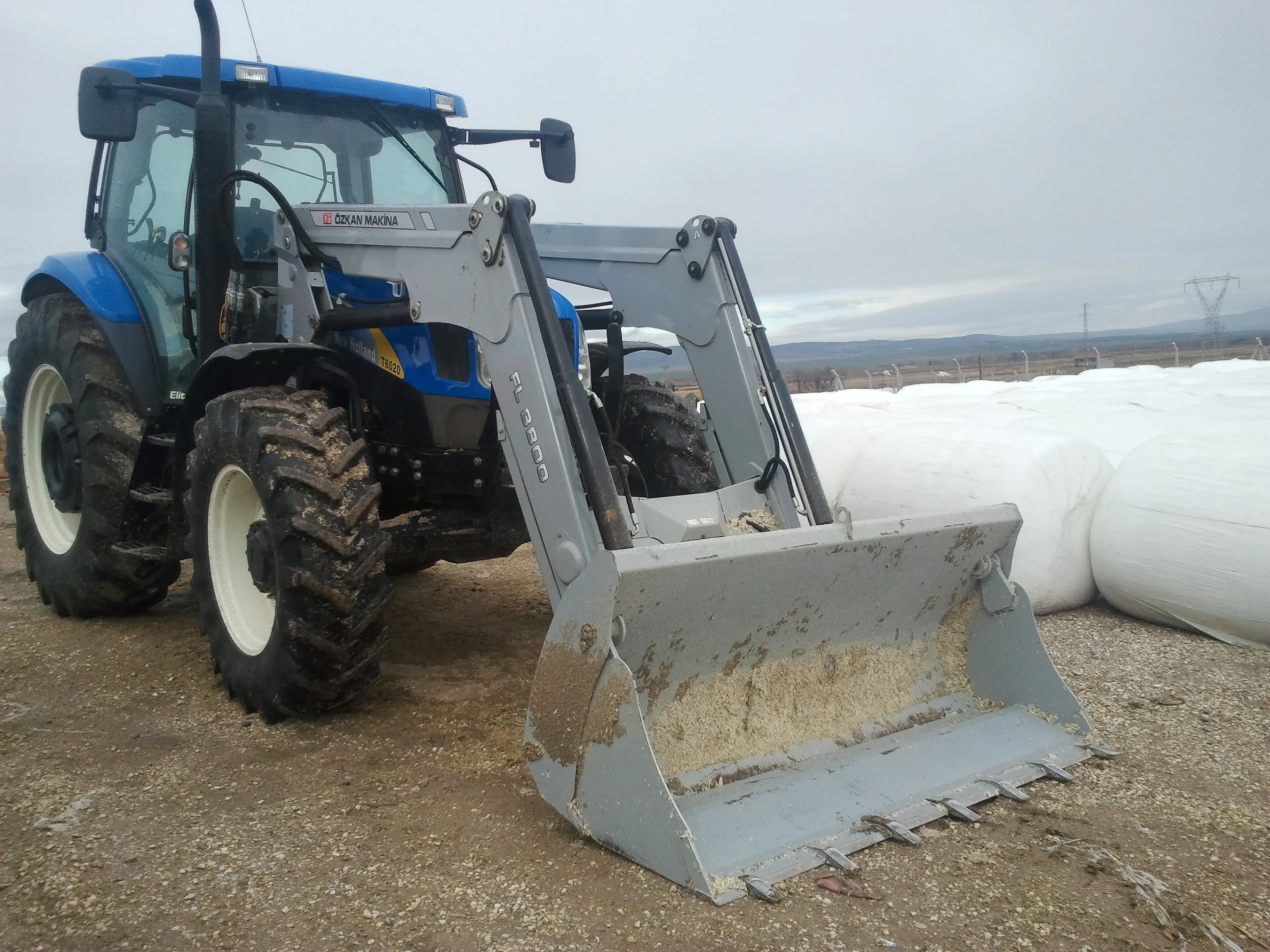 New Holland T6020 Özkan Makina uygulama 8
