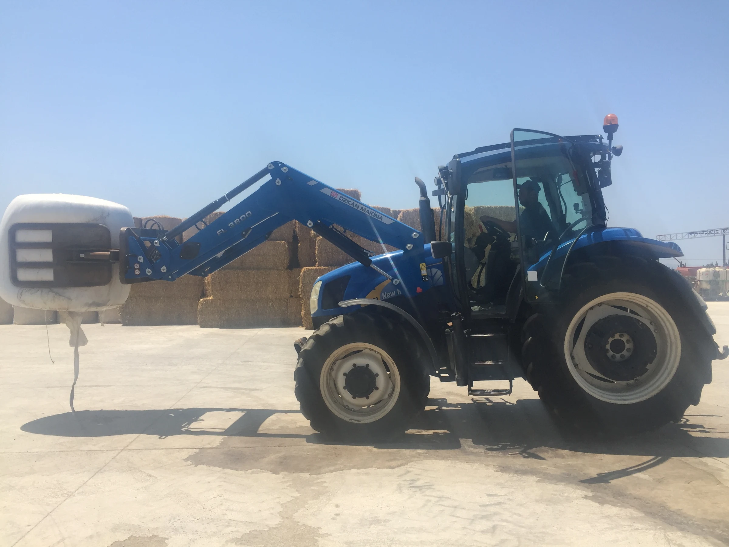 New Holland T6020 Özkan Makina uygulama 2