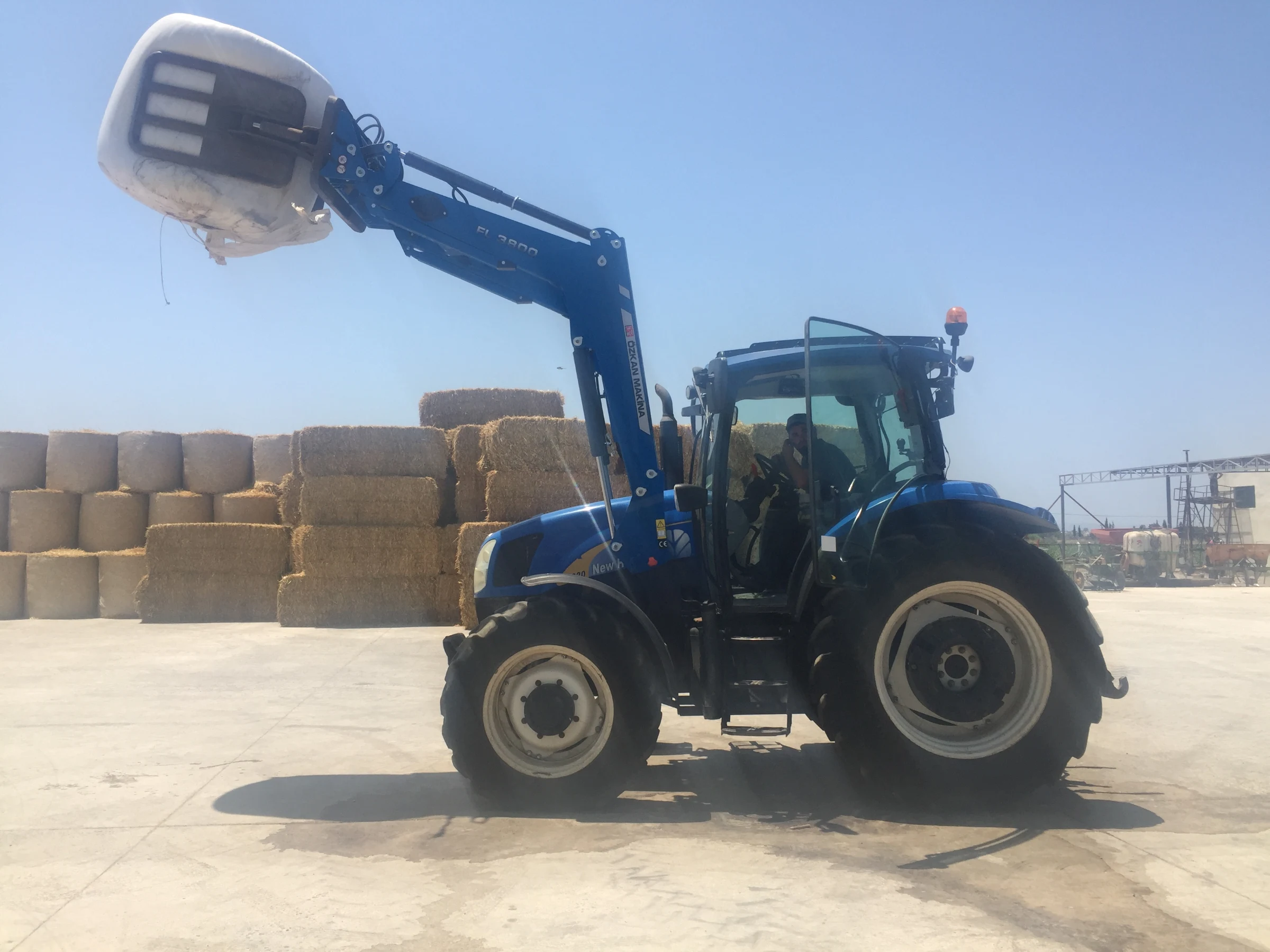 New Holland T6020 Özkan Makina uygulama 3