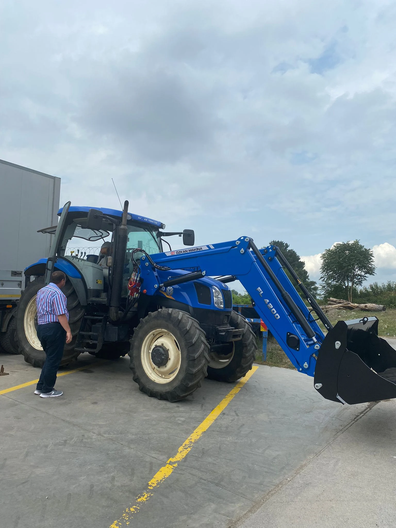 New Holland T6050 Özkan Makina uygulama 1