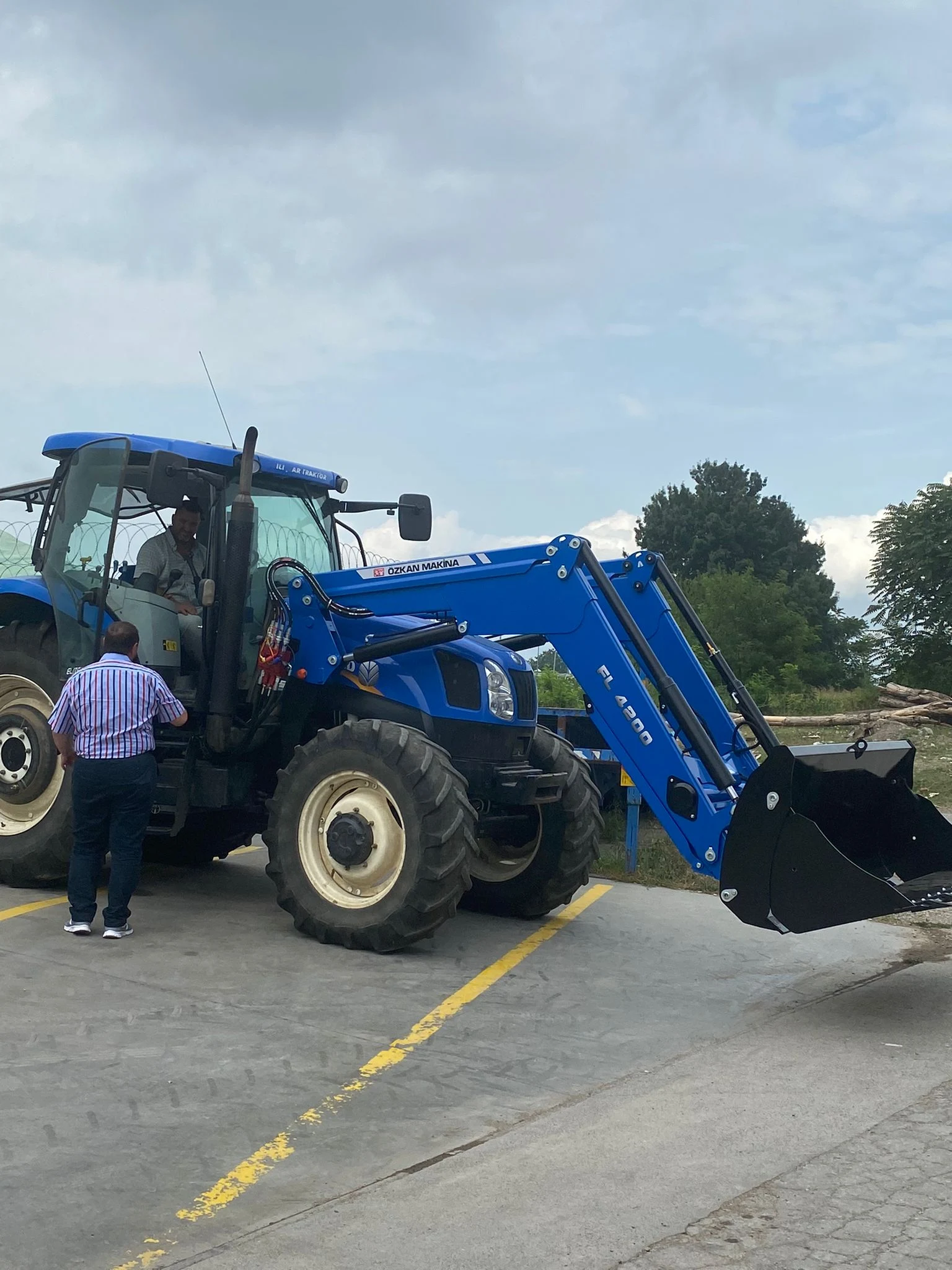 New Holland T6050 Özkan Makina uygulama 2